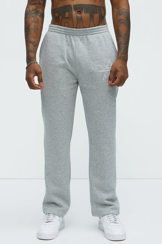 Aim For The Stars Sweatpants - Grey
