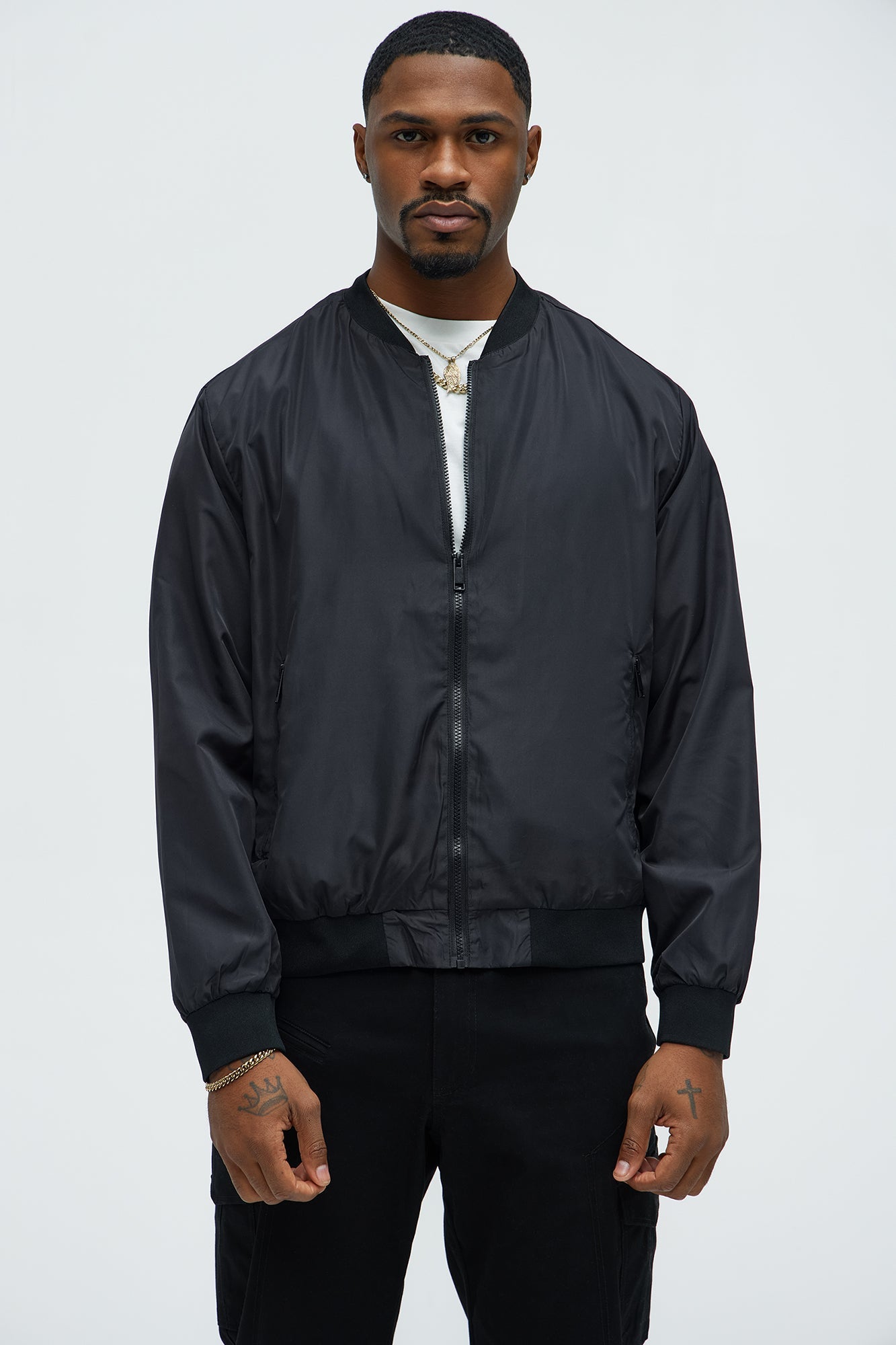 Eddie Bomber Jacket - Black