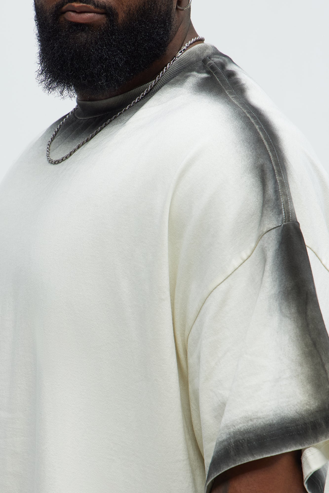 Dirty Wash Heavyweight Boxy Tee - Off White