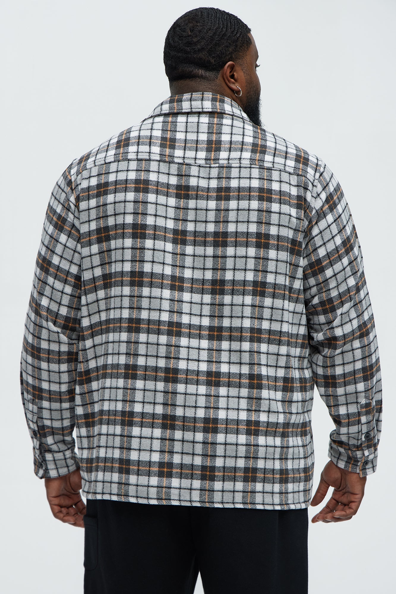 Gas Plaid Classic Flannel - Grey/combo