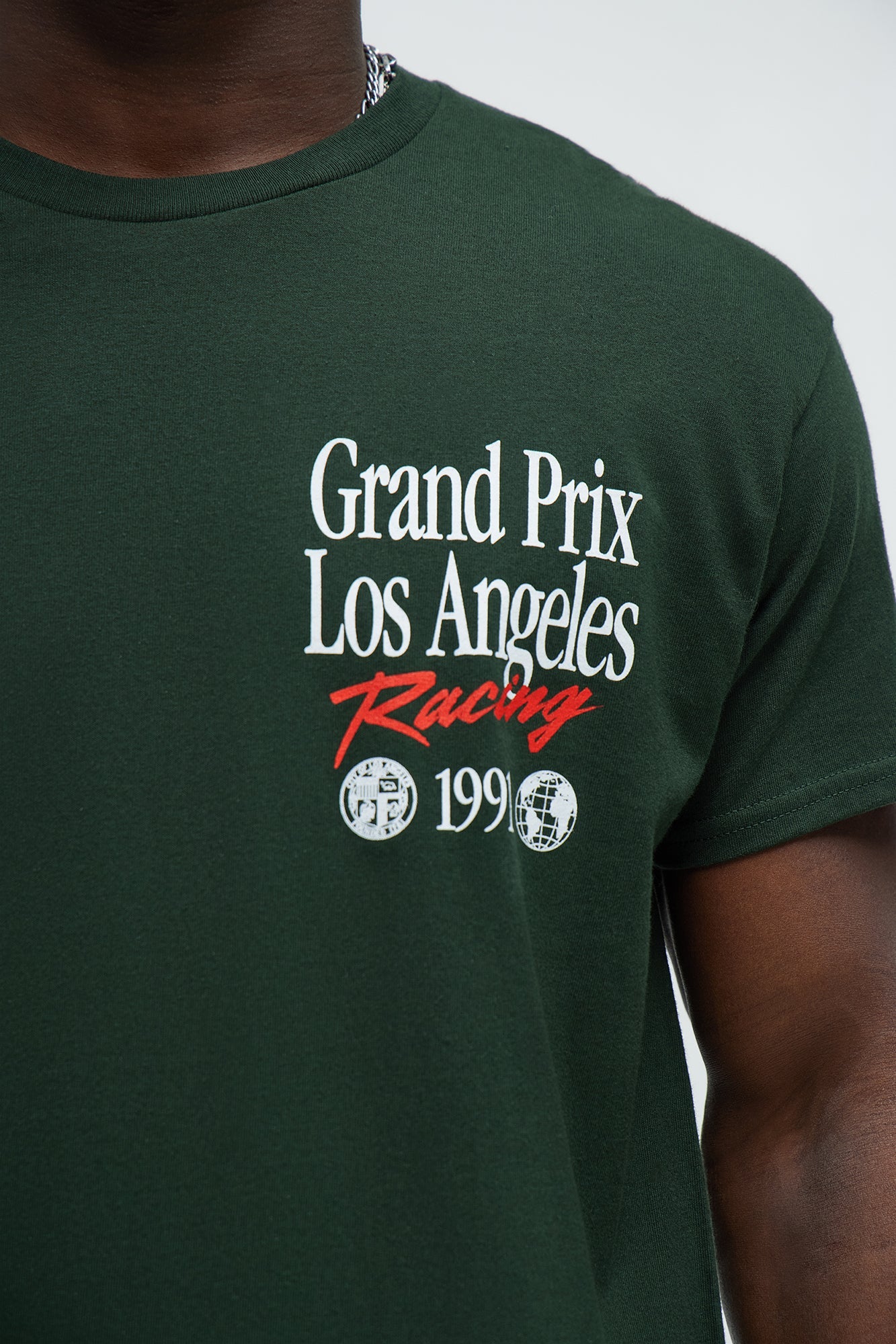 Grand Prix LA Short Sleeve Tee - Green