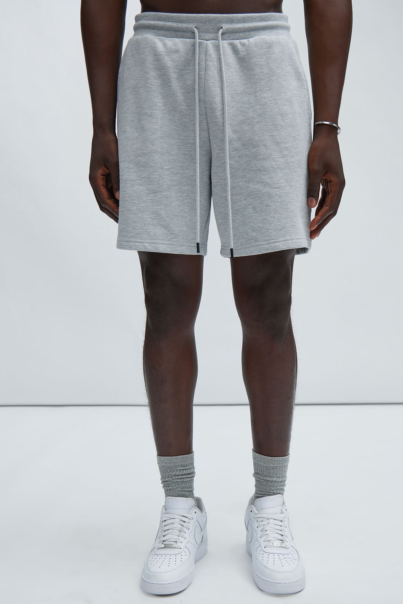 Tyson Sweatshort - Heather Grey