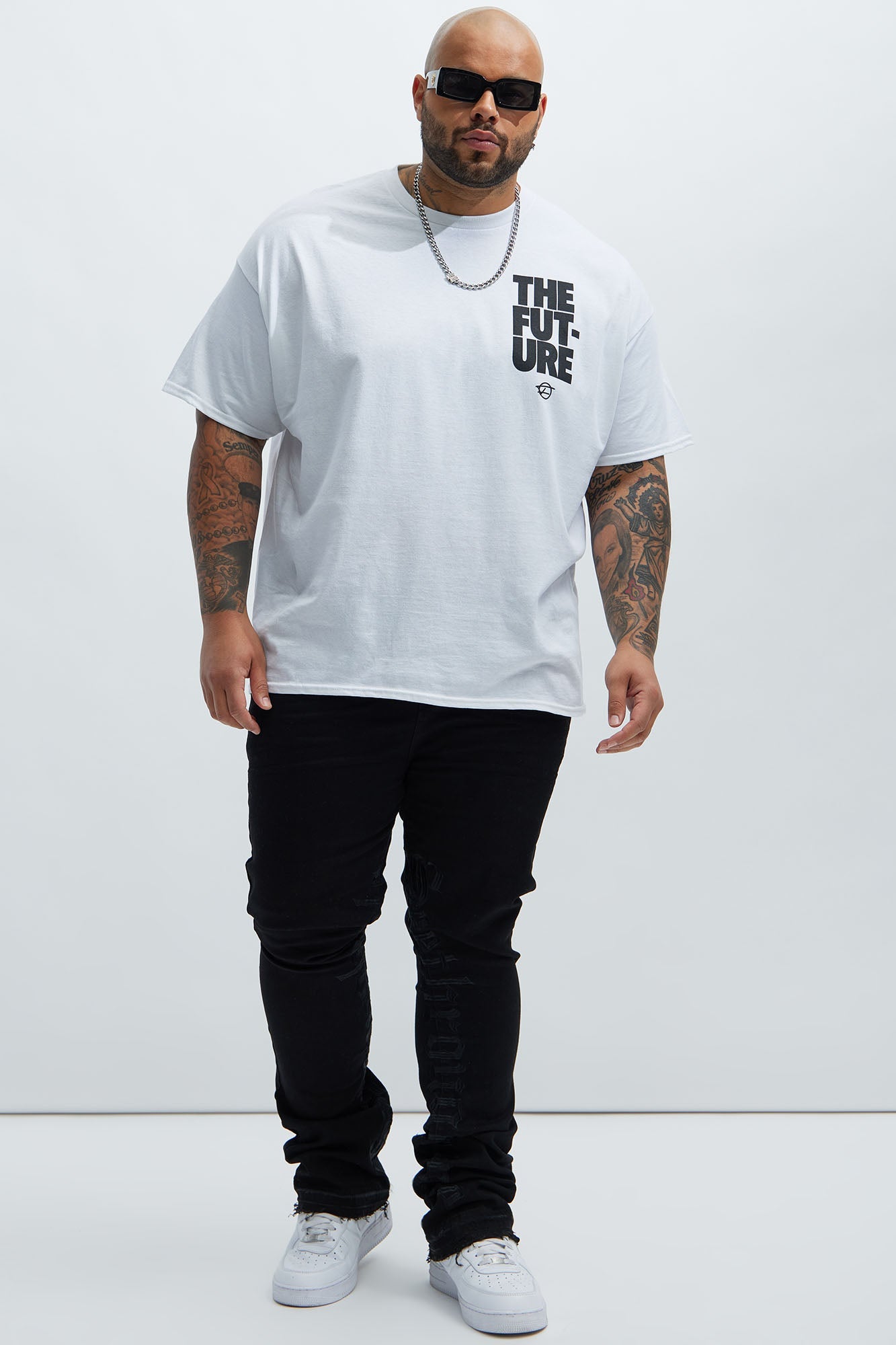 The Future Signature Short Sleeve Tee - White