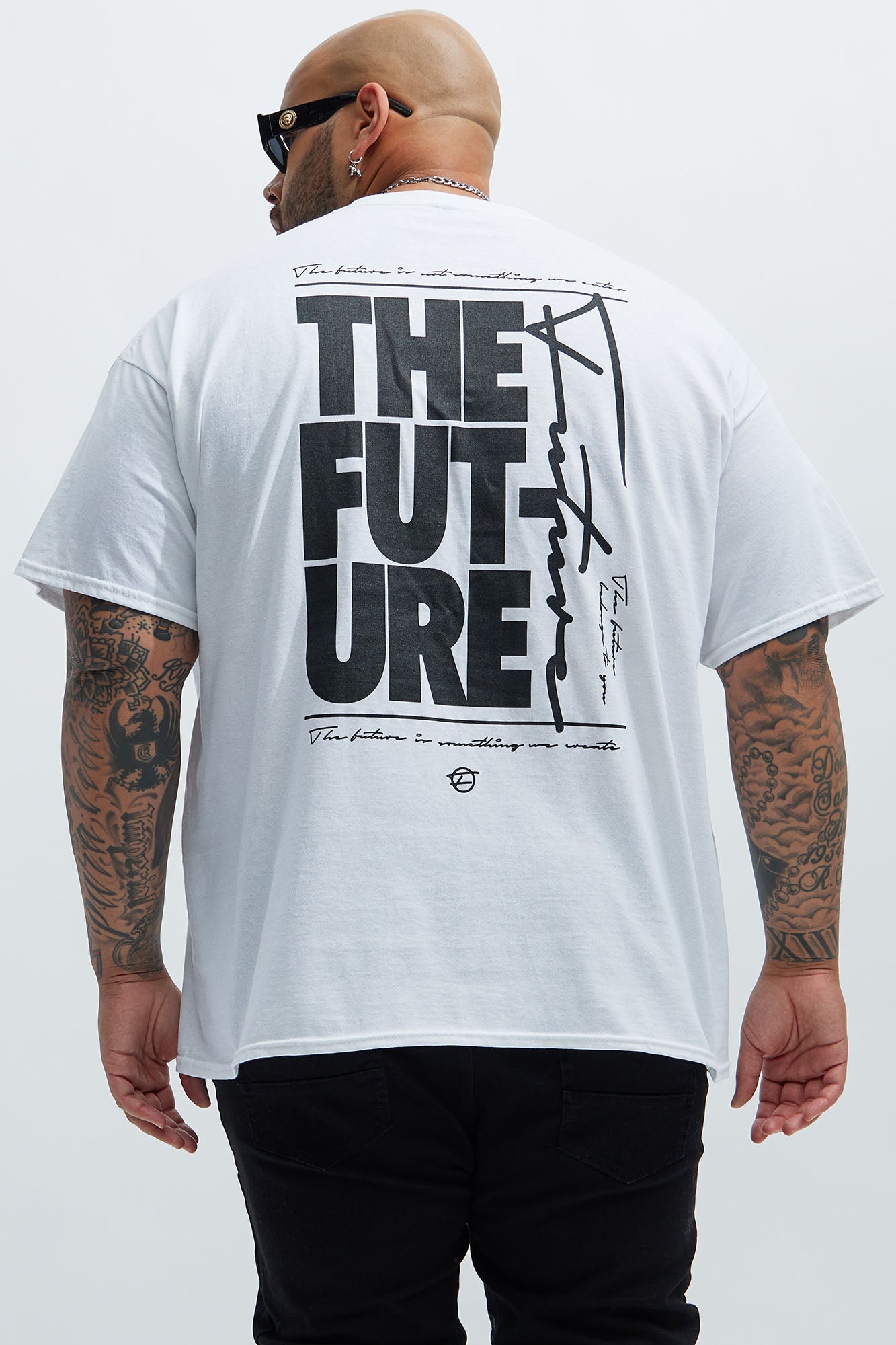 The Future Signature Short Sleeve Tee - White