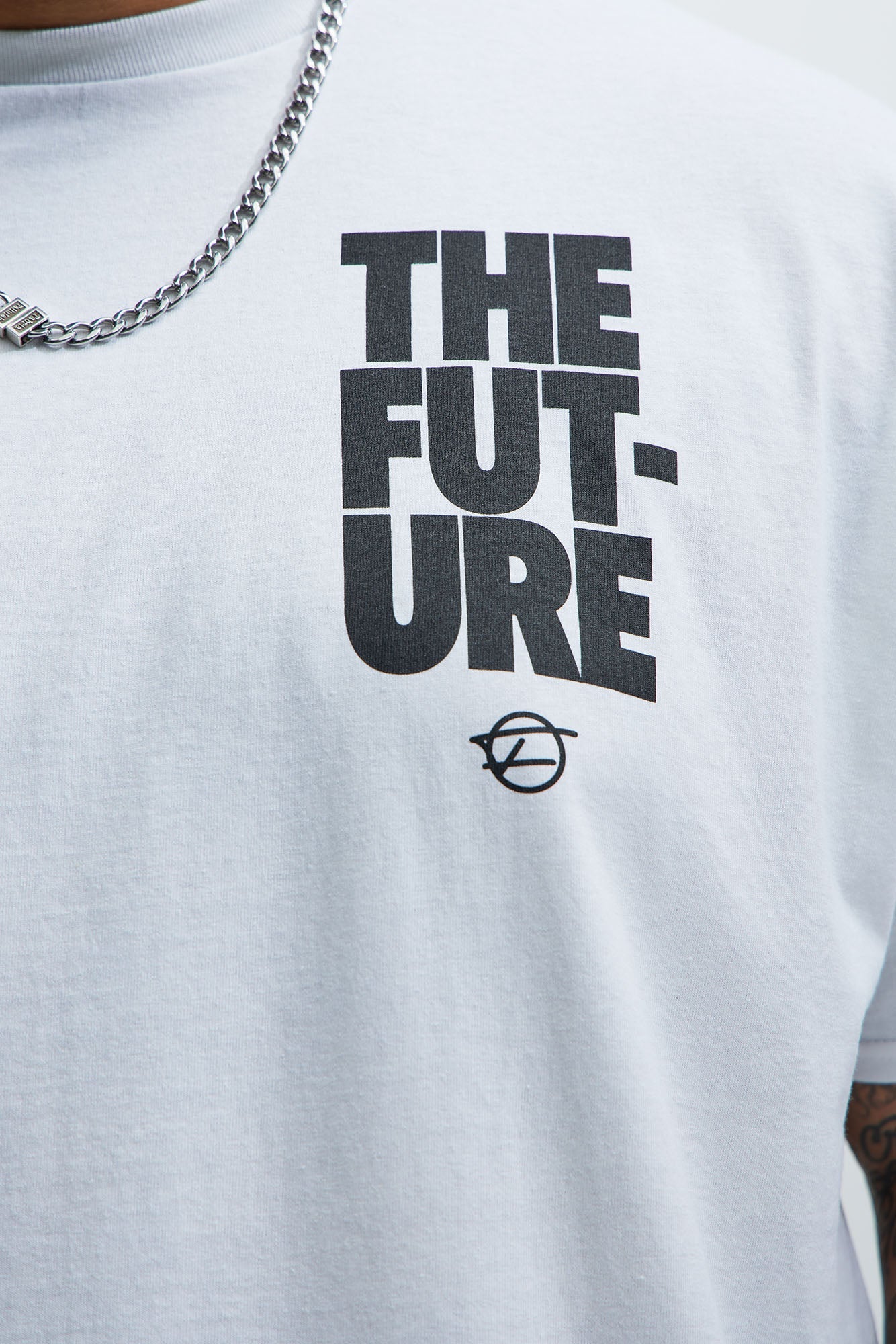 The Future Signature Short Sleeve Tee - White