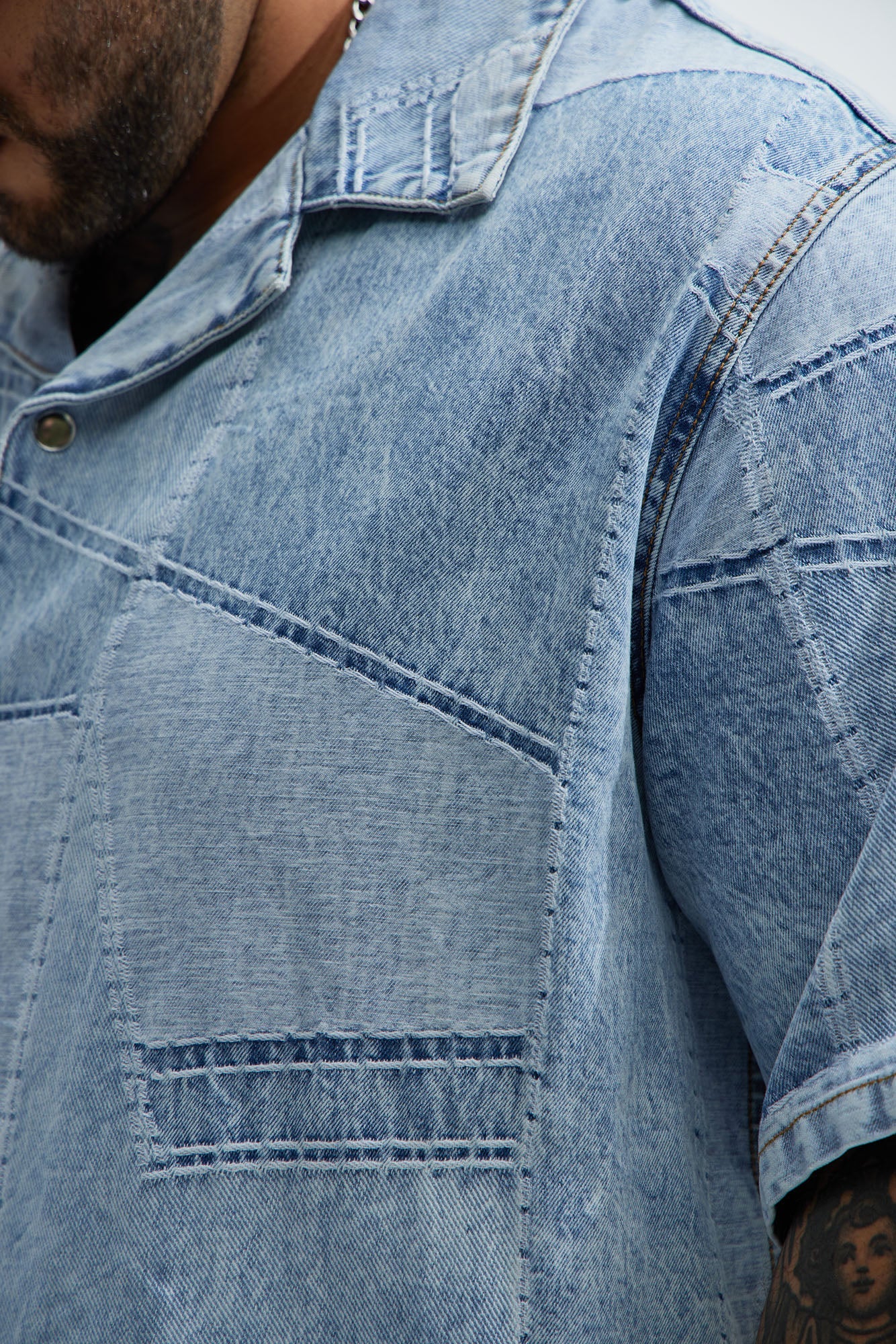 Verdugo Denim Shirt - Light Blue Wash