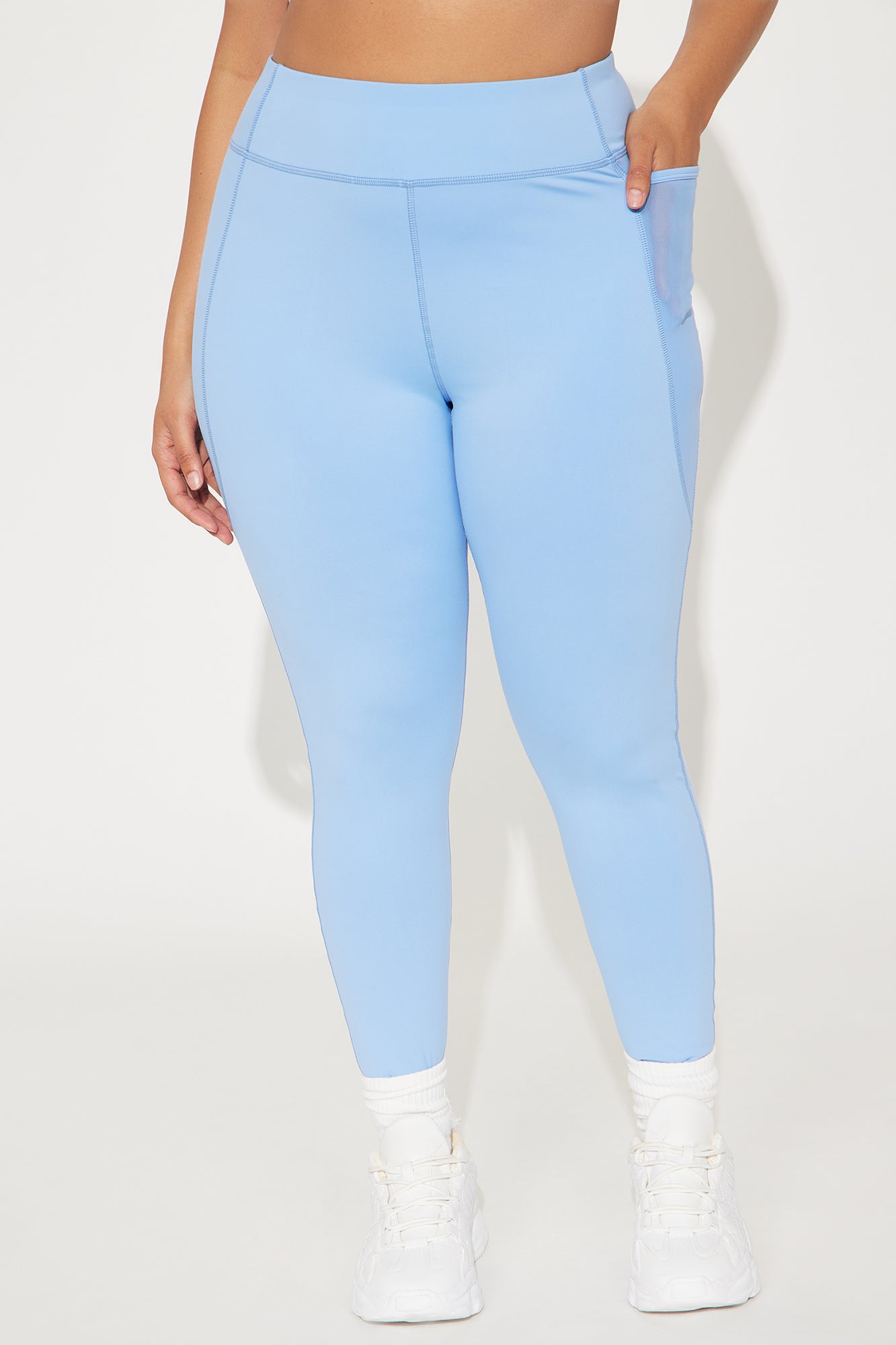 Match Point Active Legging - Light Blue