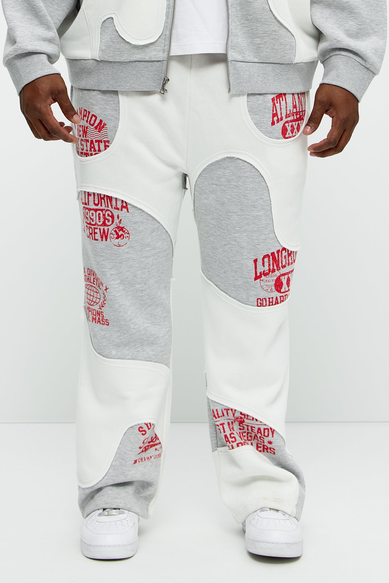 Tyson Champion Straight Sweatpants - Heather/Combo
