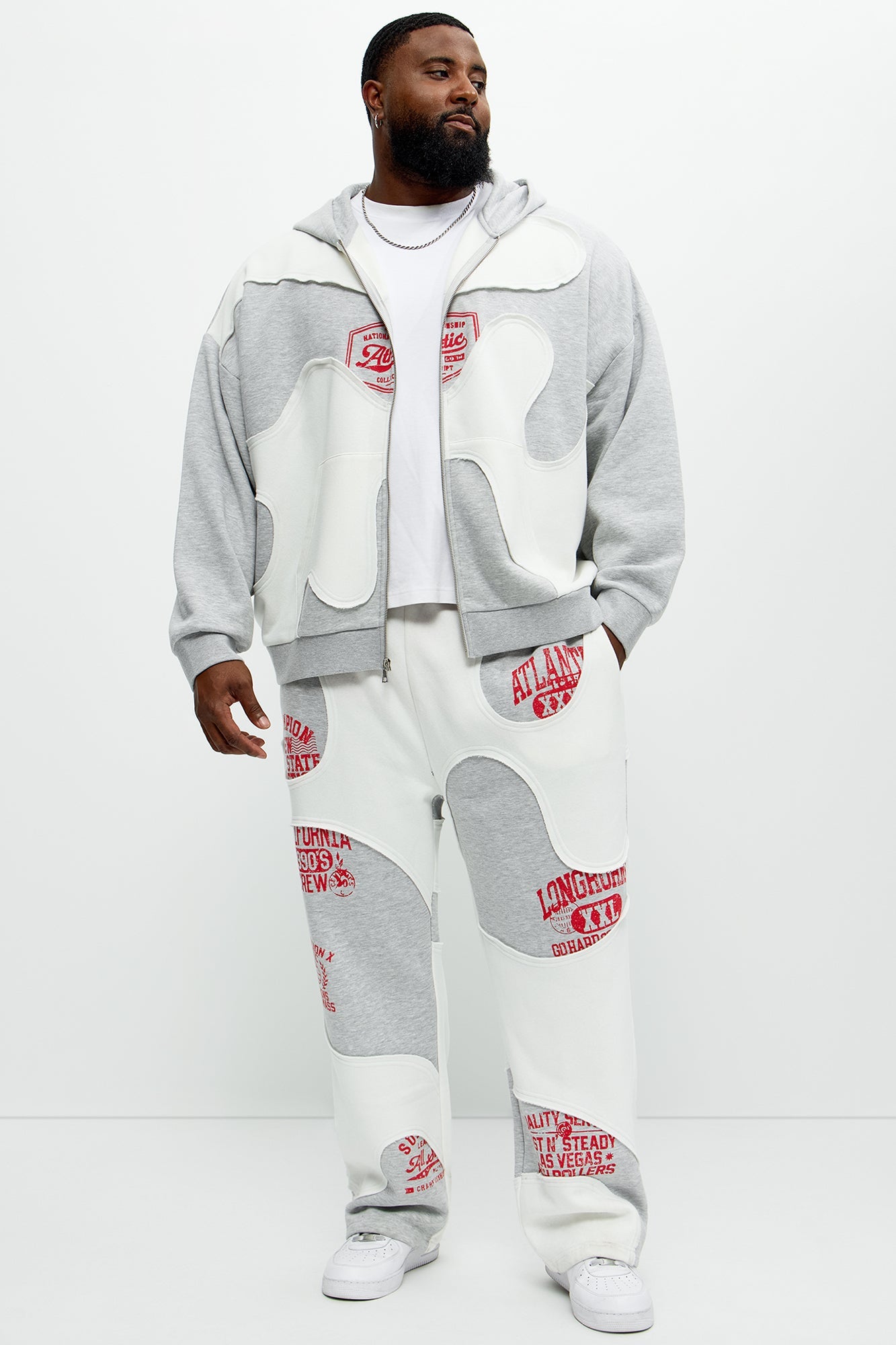 Tyson Champion Straight Sweatpants - Heather/Combo