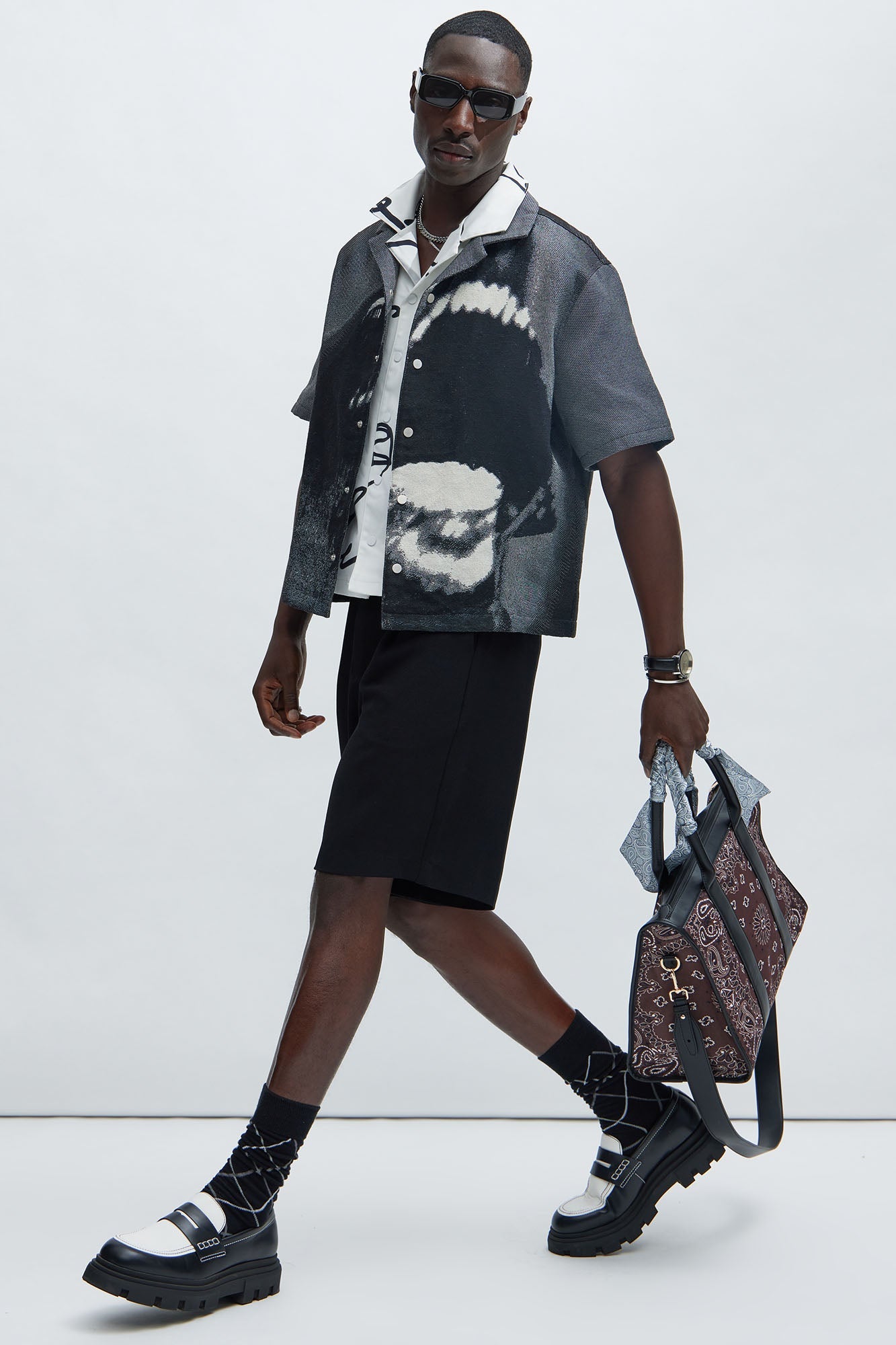 Rogue Tapestry Shirt - Multi Color