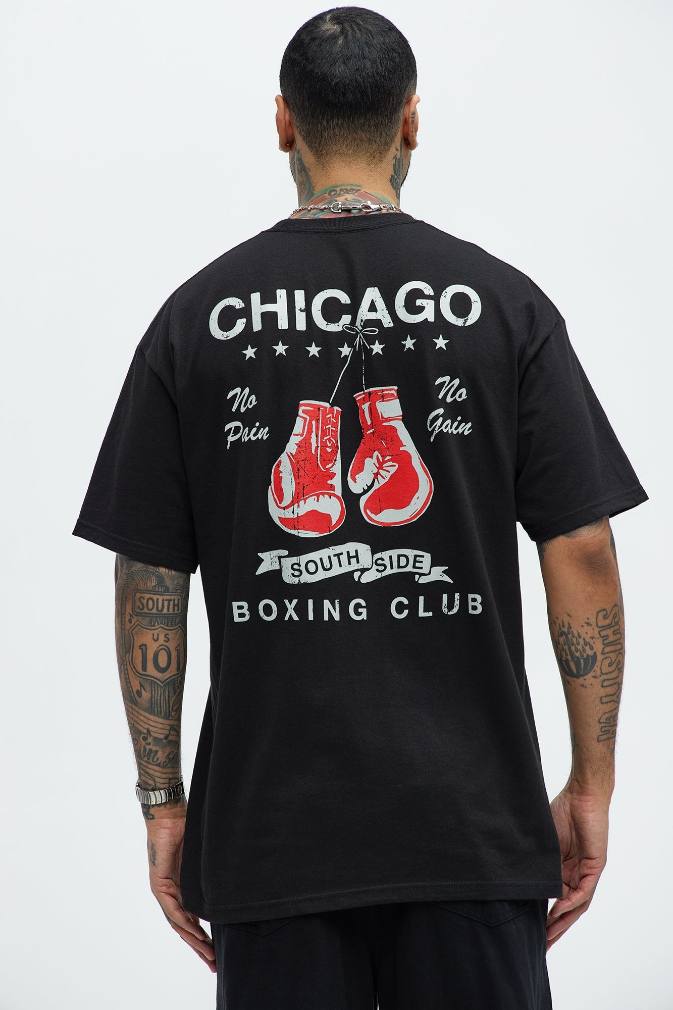Chicago Boxing Club Short Sleeve Tee - Black