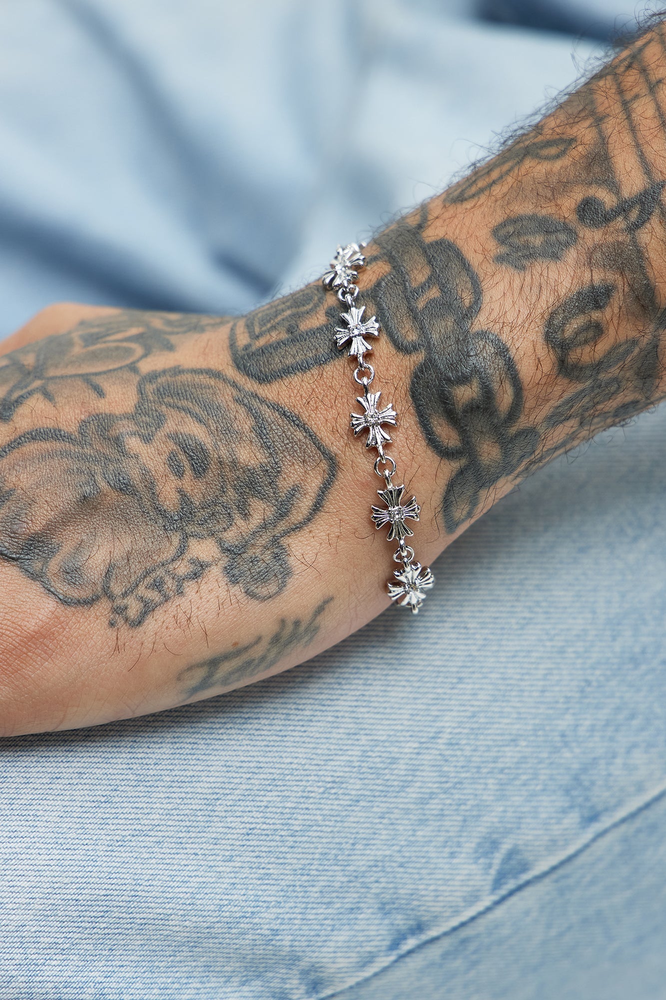 Crosses Bracelet - Silver