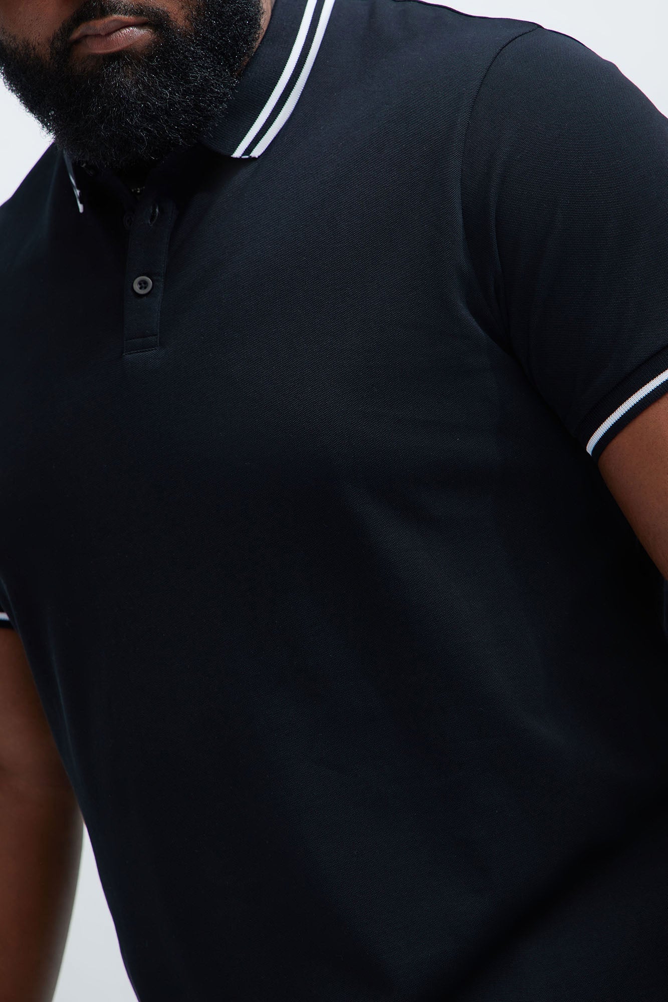 Wilson Short Sleeve Polo - Black