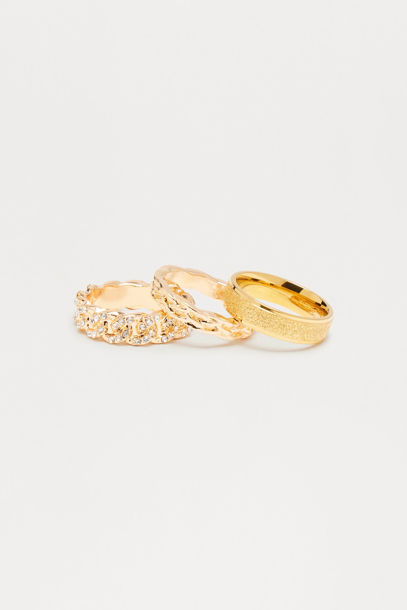 Nubela Ring Set - Gold