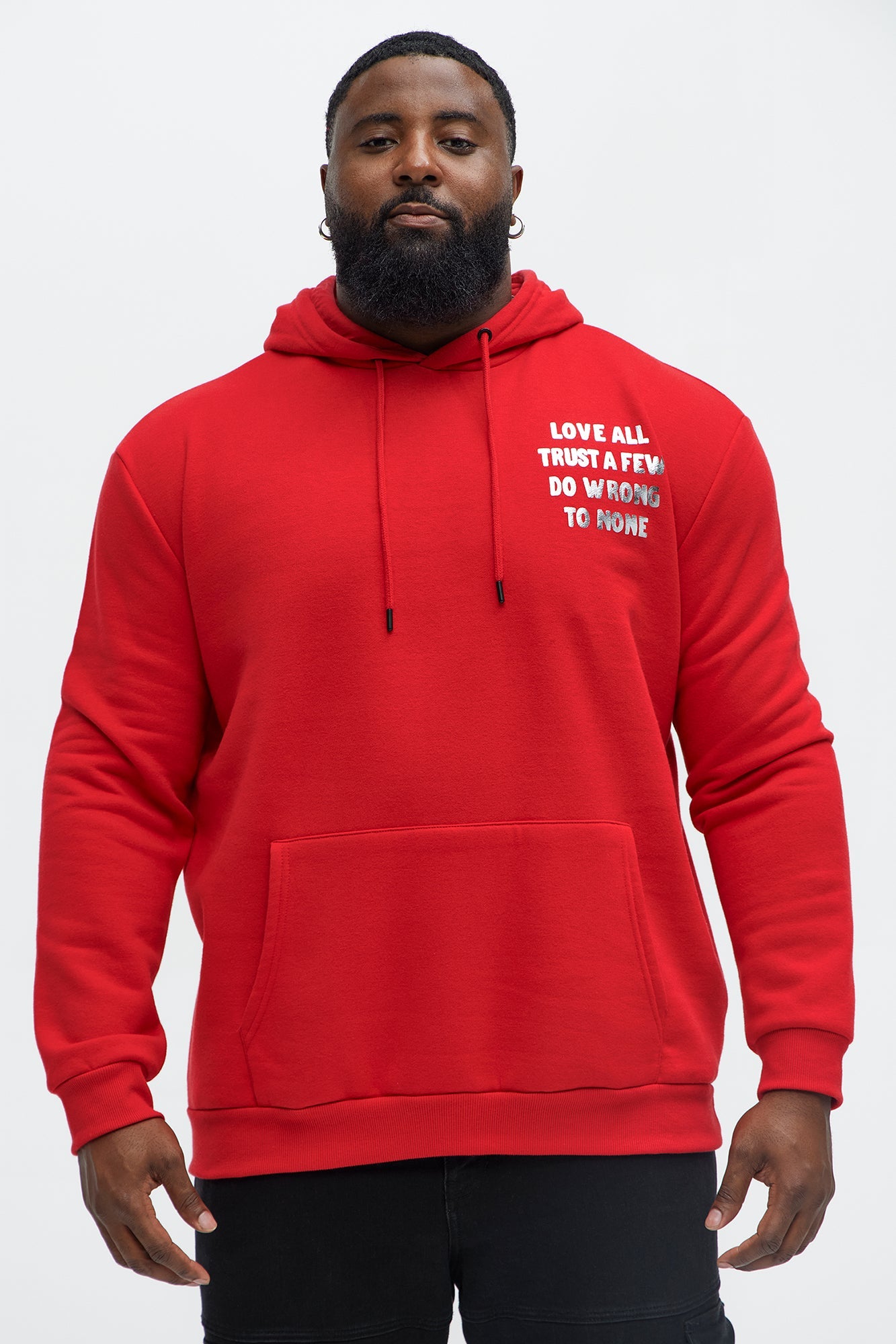 Stand Tall Hoodie - Red