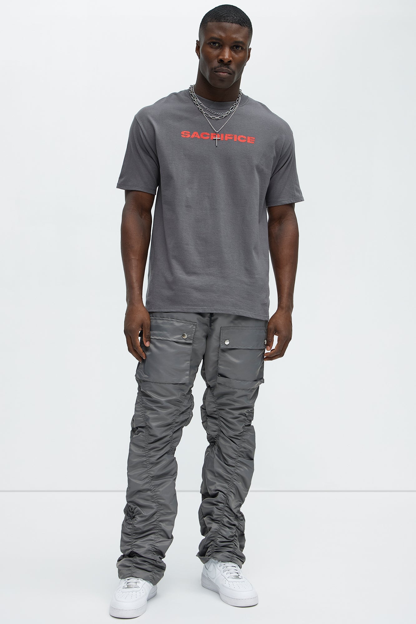 Sacrifice Immortal Short Sleeve Tee - Charcoal