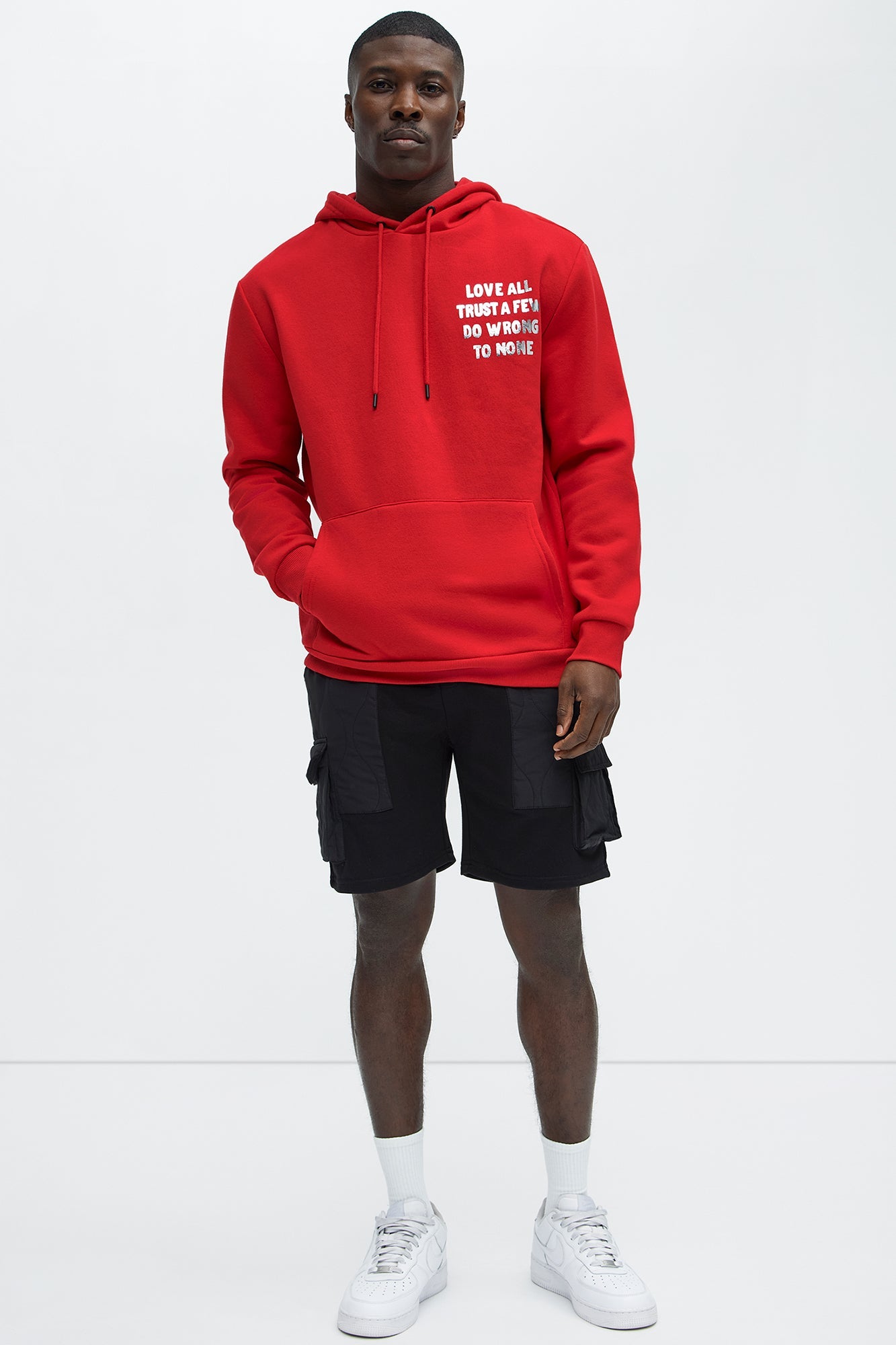Stand Tall Hoodie - Red