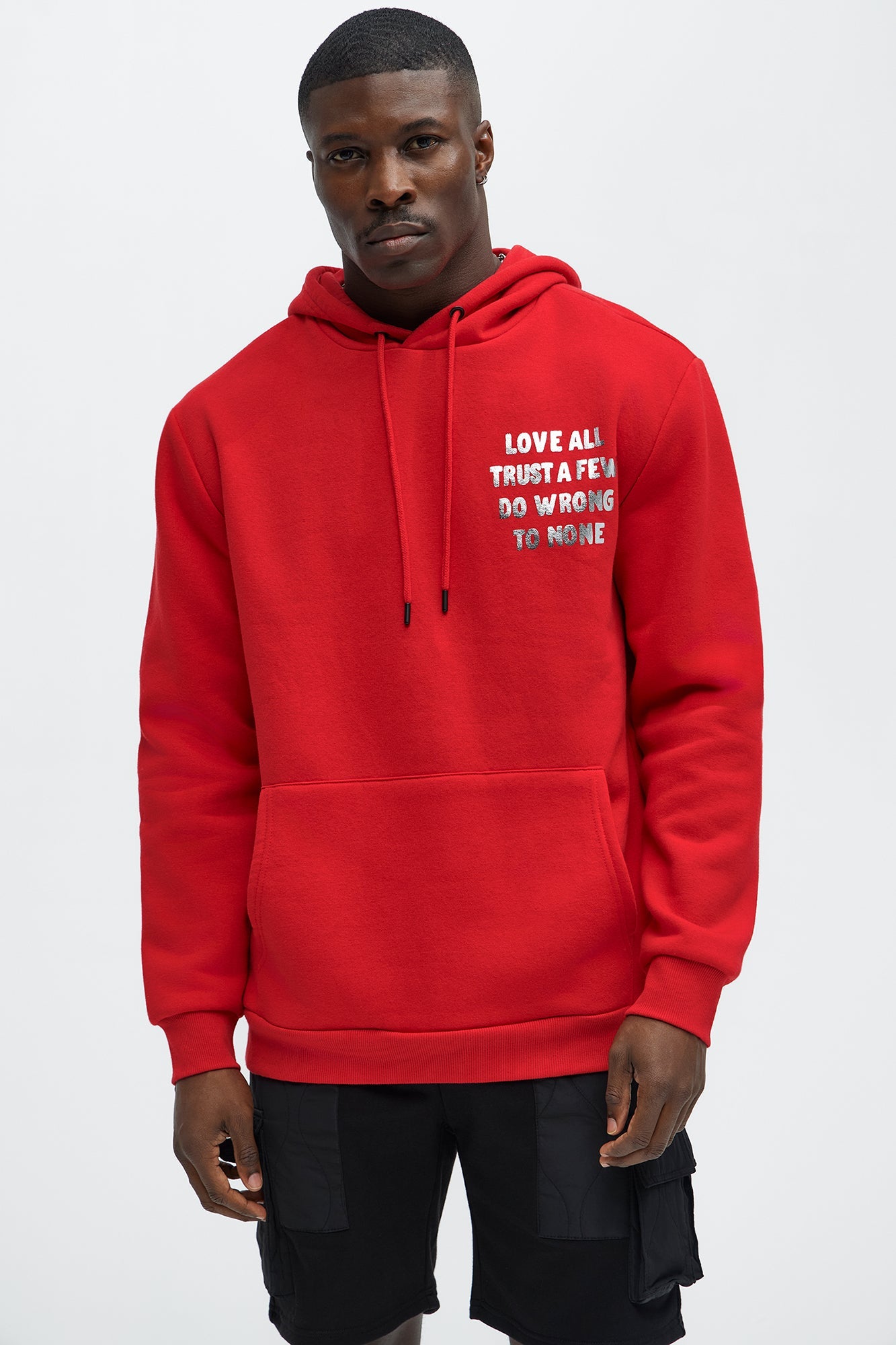 Stand Tall Hoodie - Red