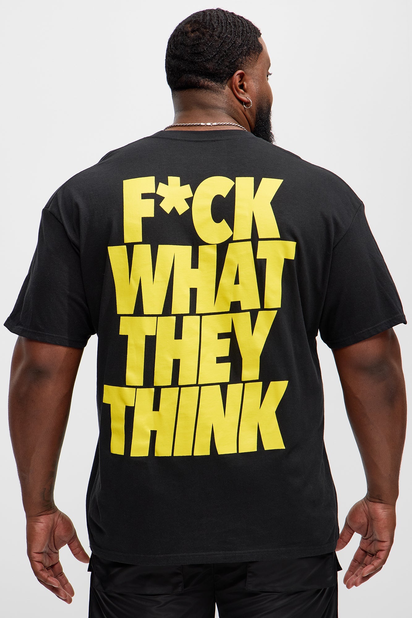 F* What They Think Short Sleeve Tee - Black