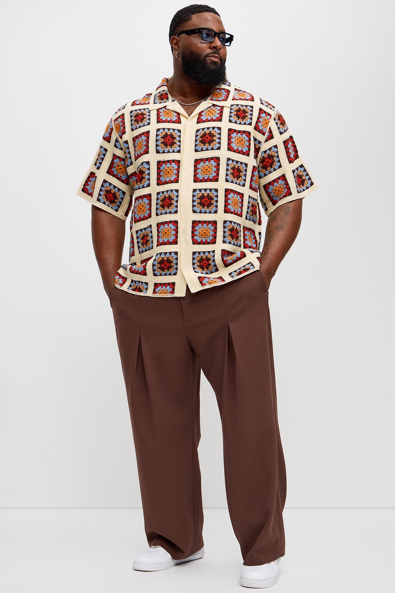 Nolan Textured Shirt - Multi Color
