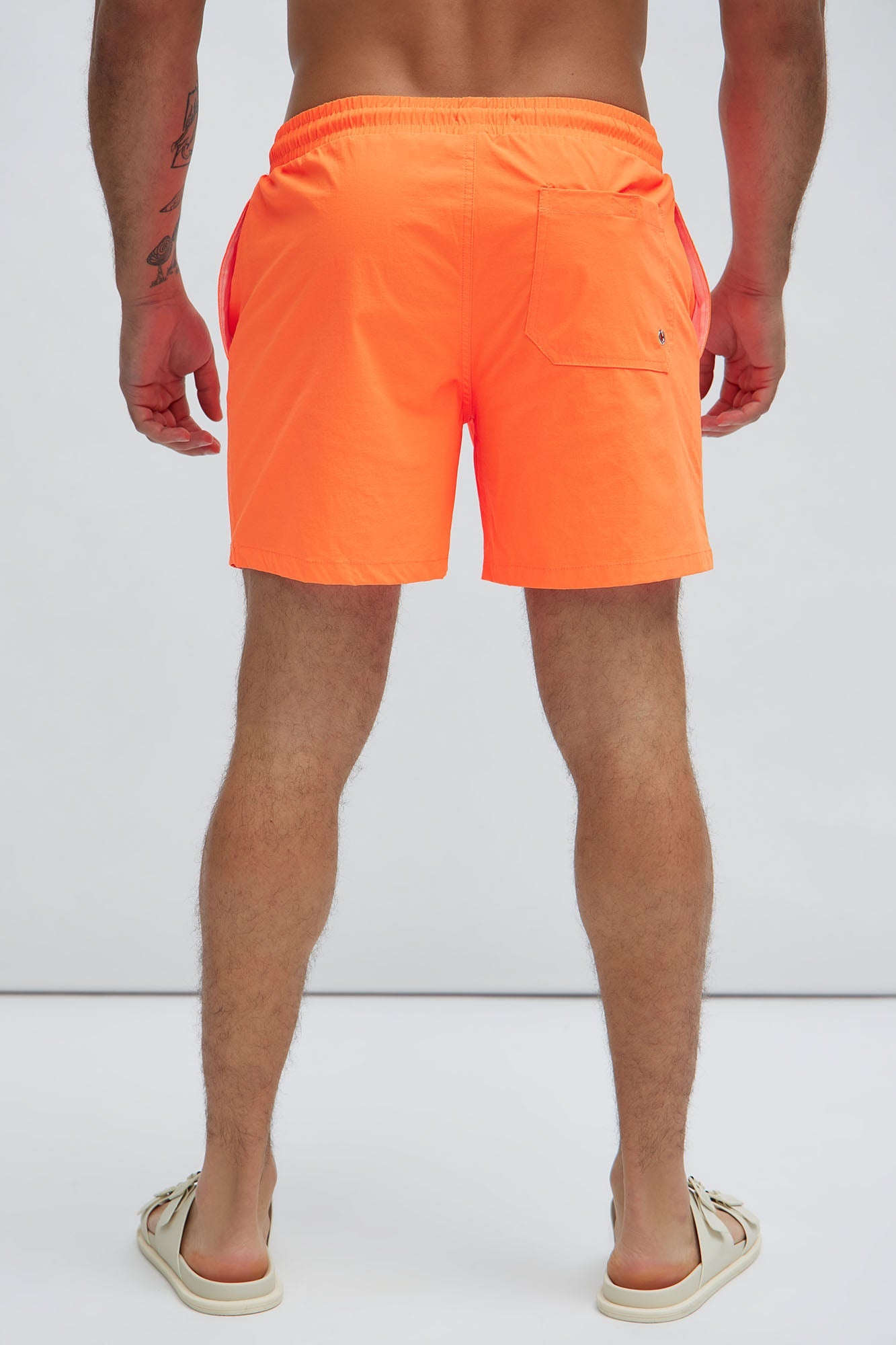 Montez Stretch Swim Trunk 6″ - Orange