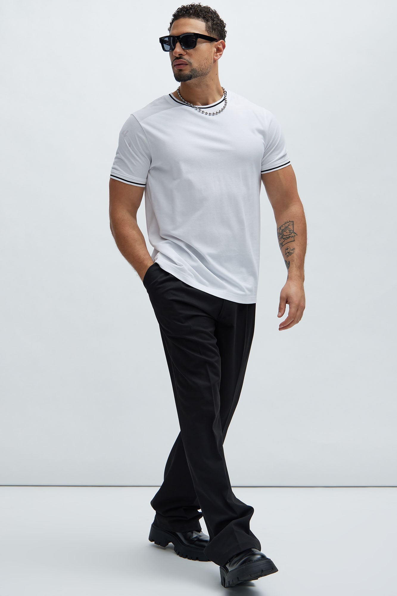 Jaxon Short Sleeve Tee - White