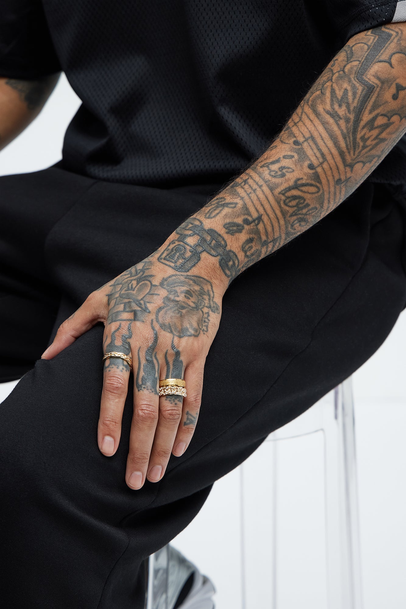 Nubela Ring Set - Gold