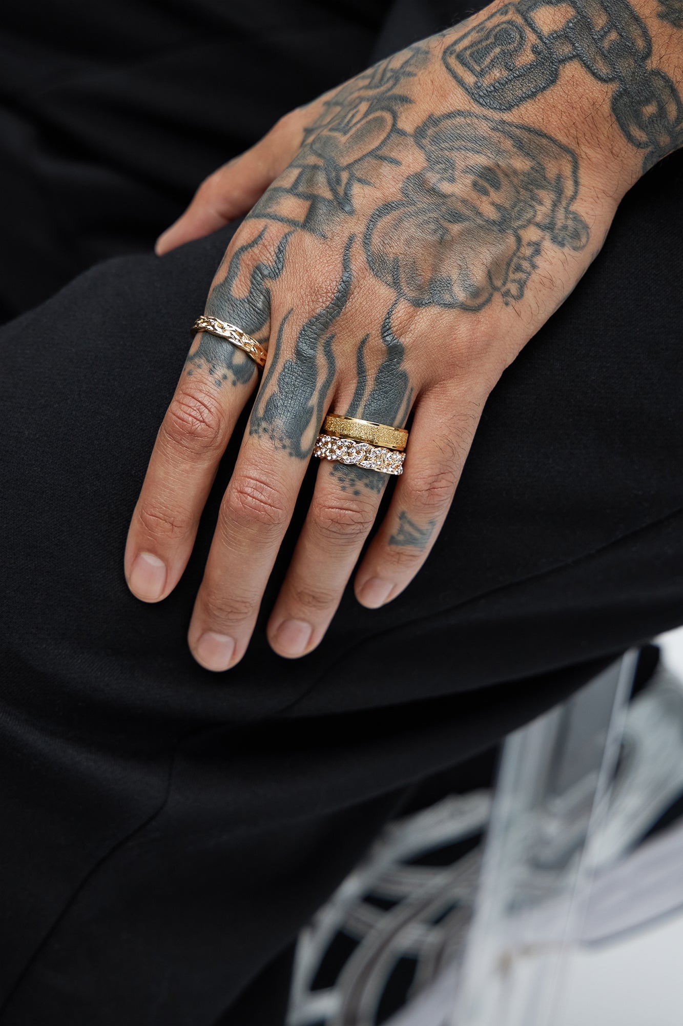 Nubela Ring Set - Gold