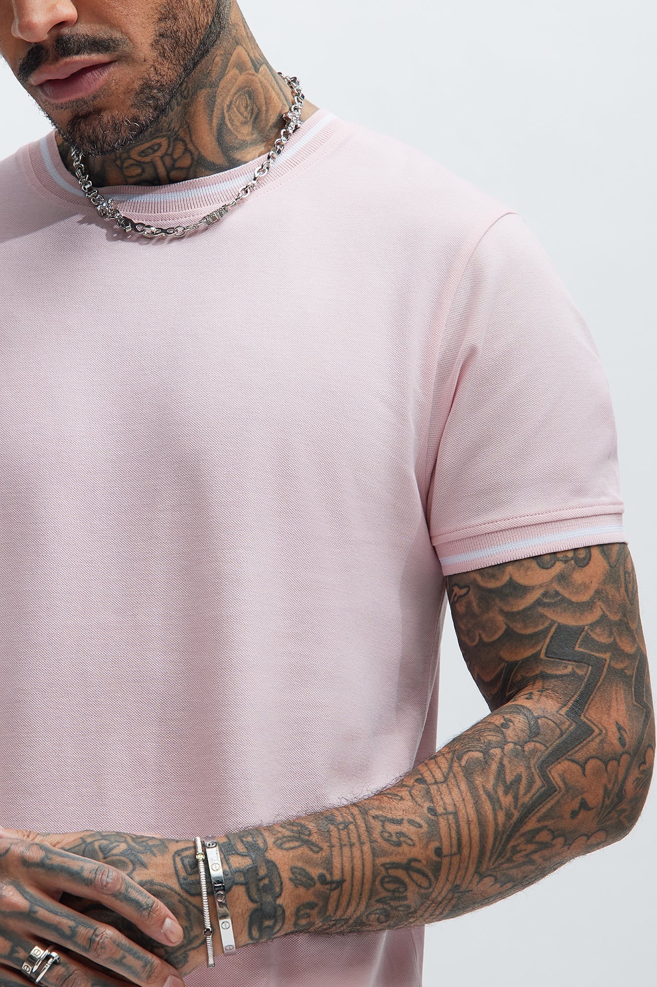 Jaxon Short Sleeve Tee - Pink