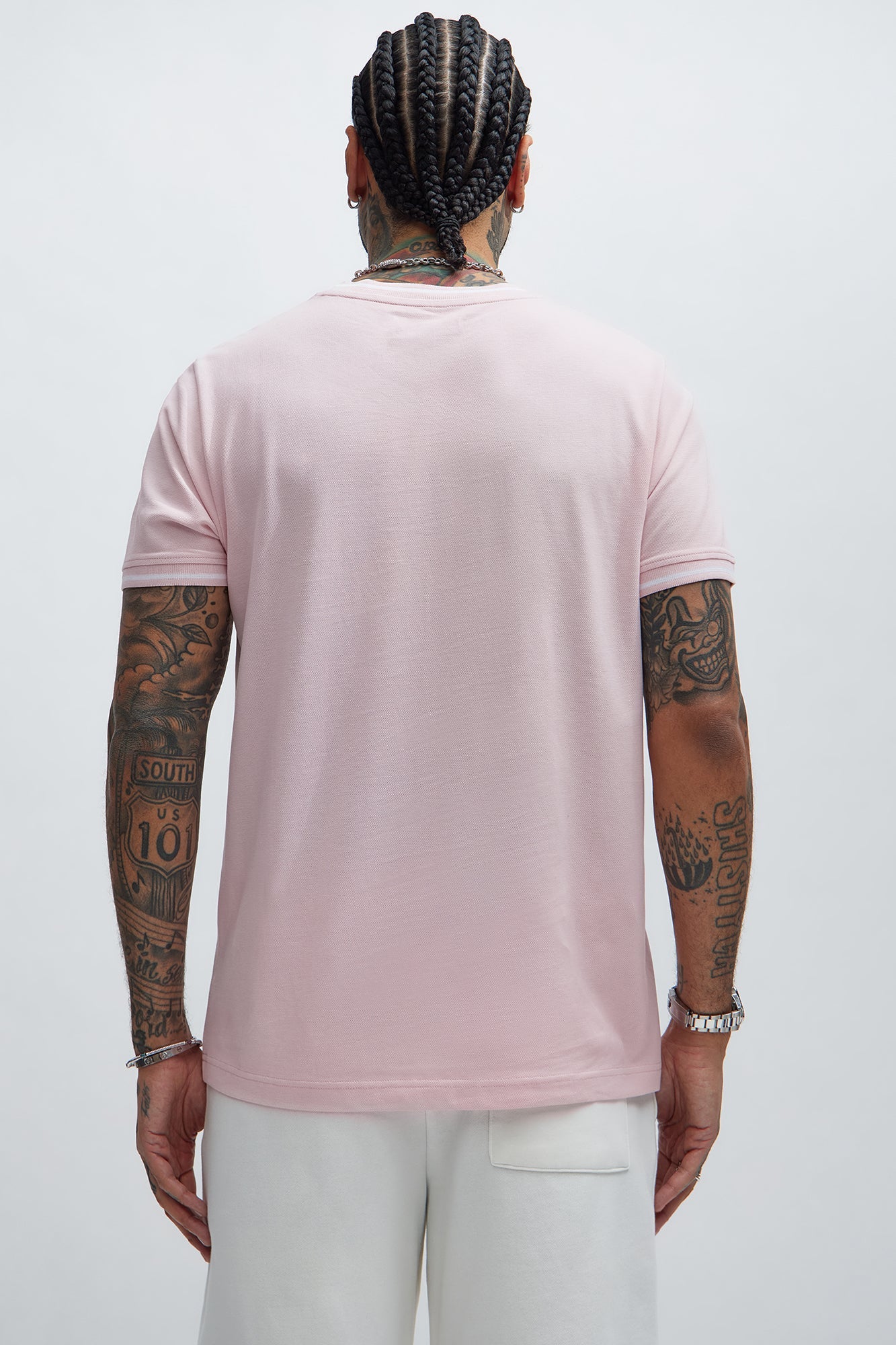 Jaxon Short Sleeve Tee - Pink