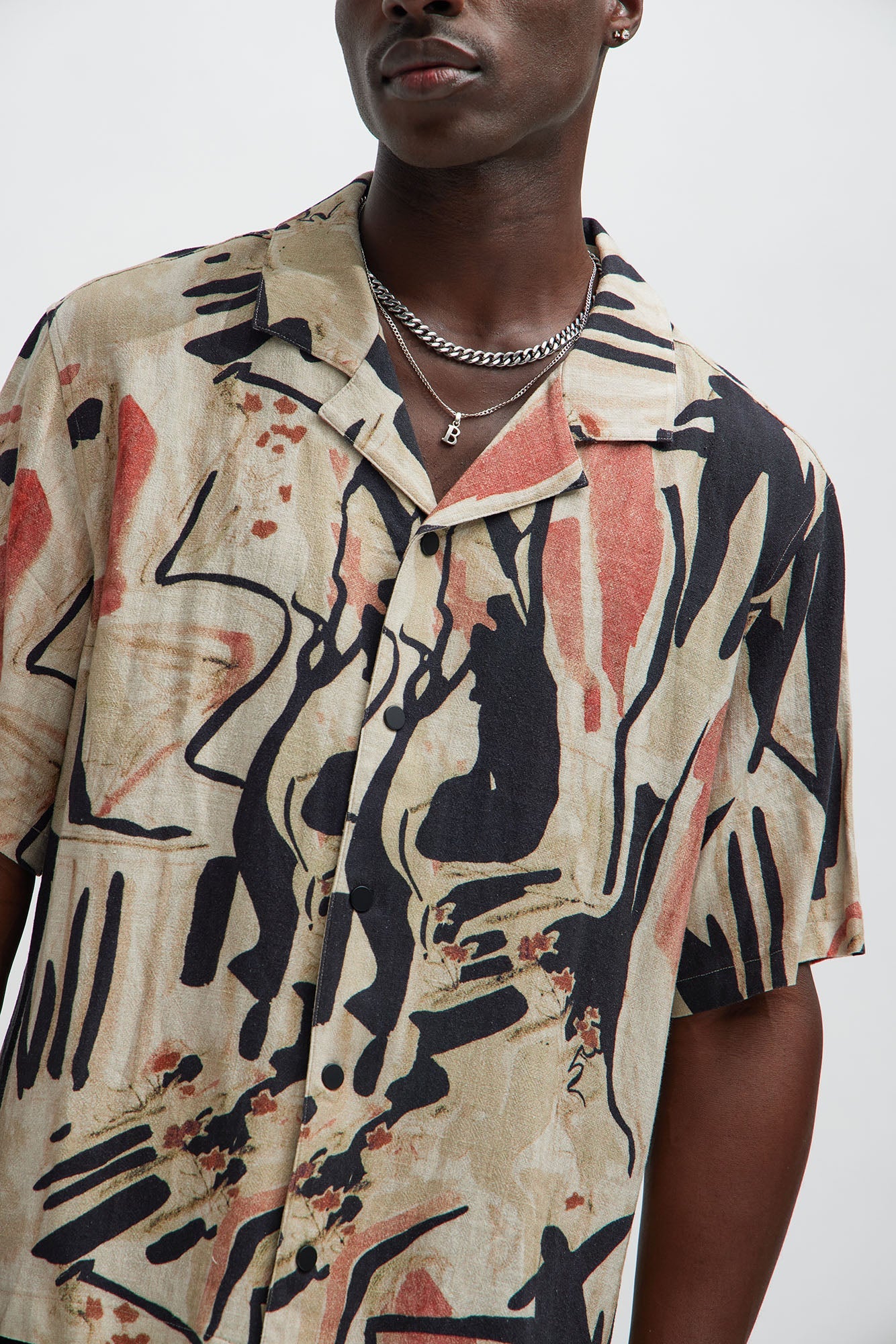 Lascaux Shirt - Tan/Multi