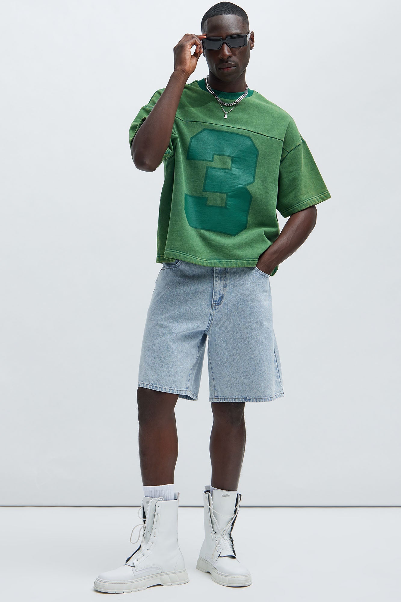 Kyle Oversized Tee - Green