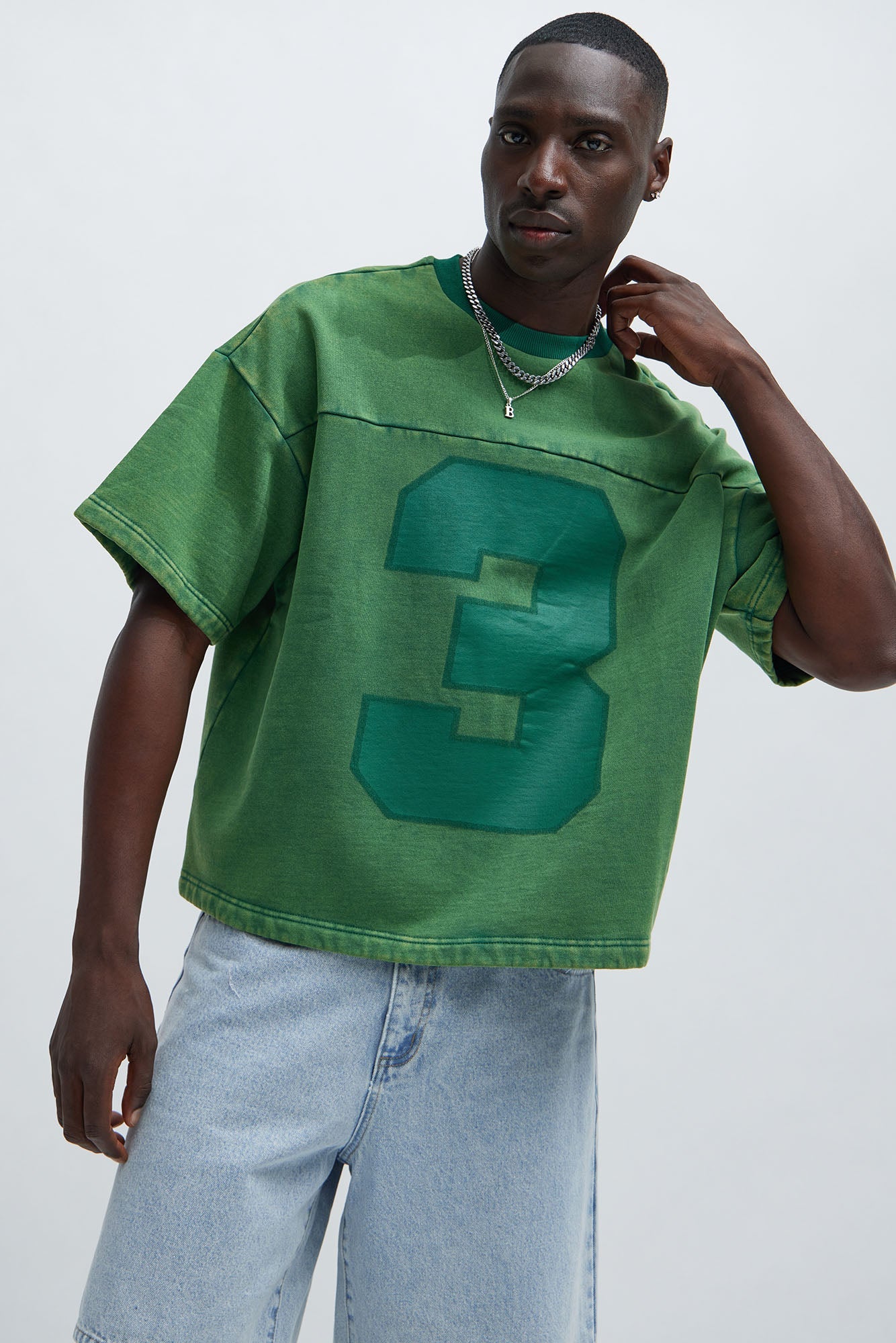 Kyle Oversized Tee - Green
