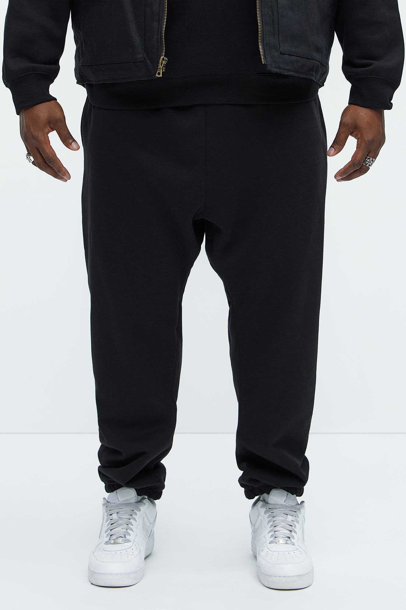 Tyson Heavyweight Sweat Jogger - Black