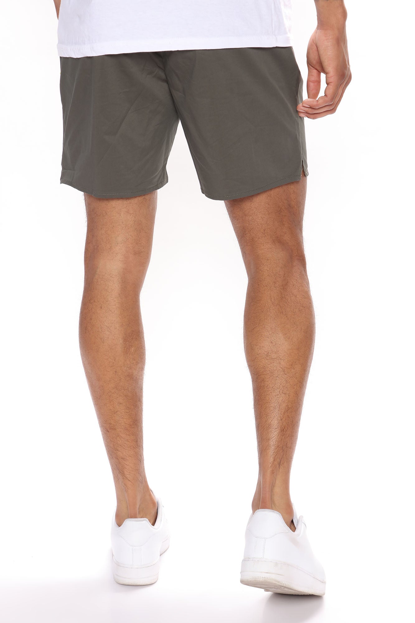 King Nylon Shorts - Olive