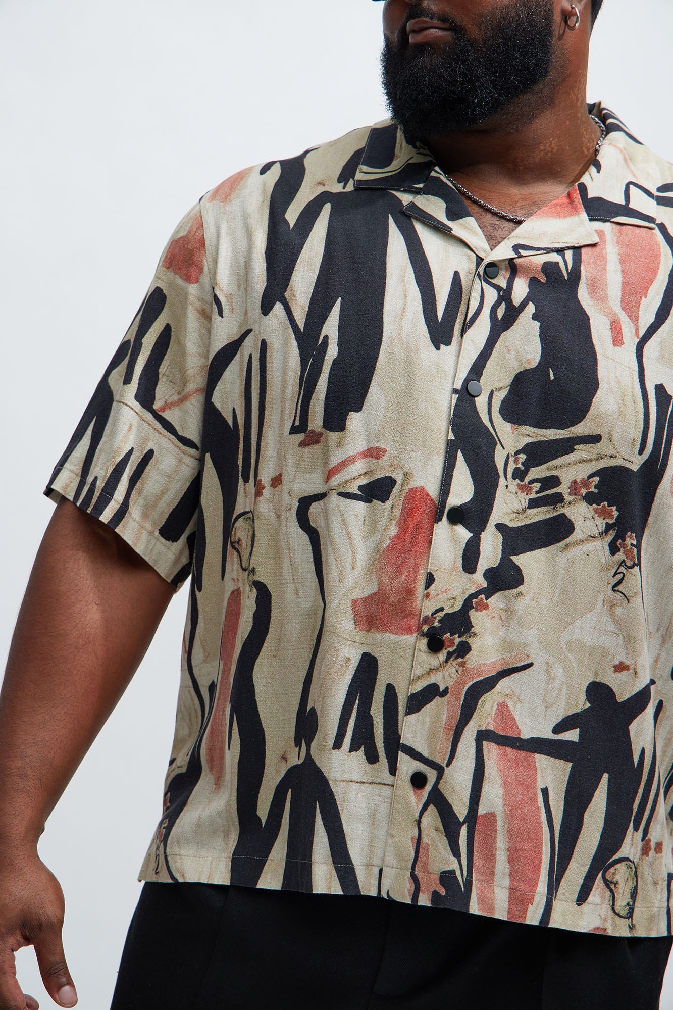 Lascaux Shirt - Tan/Multi