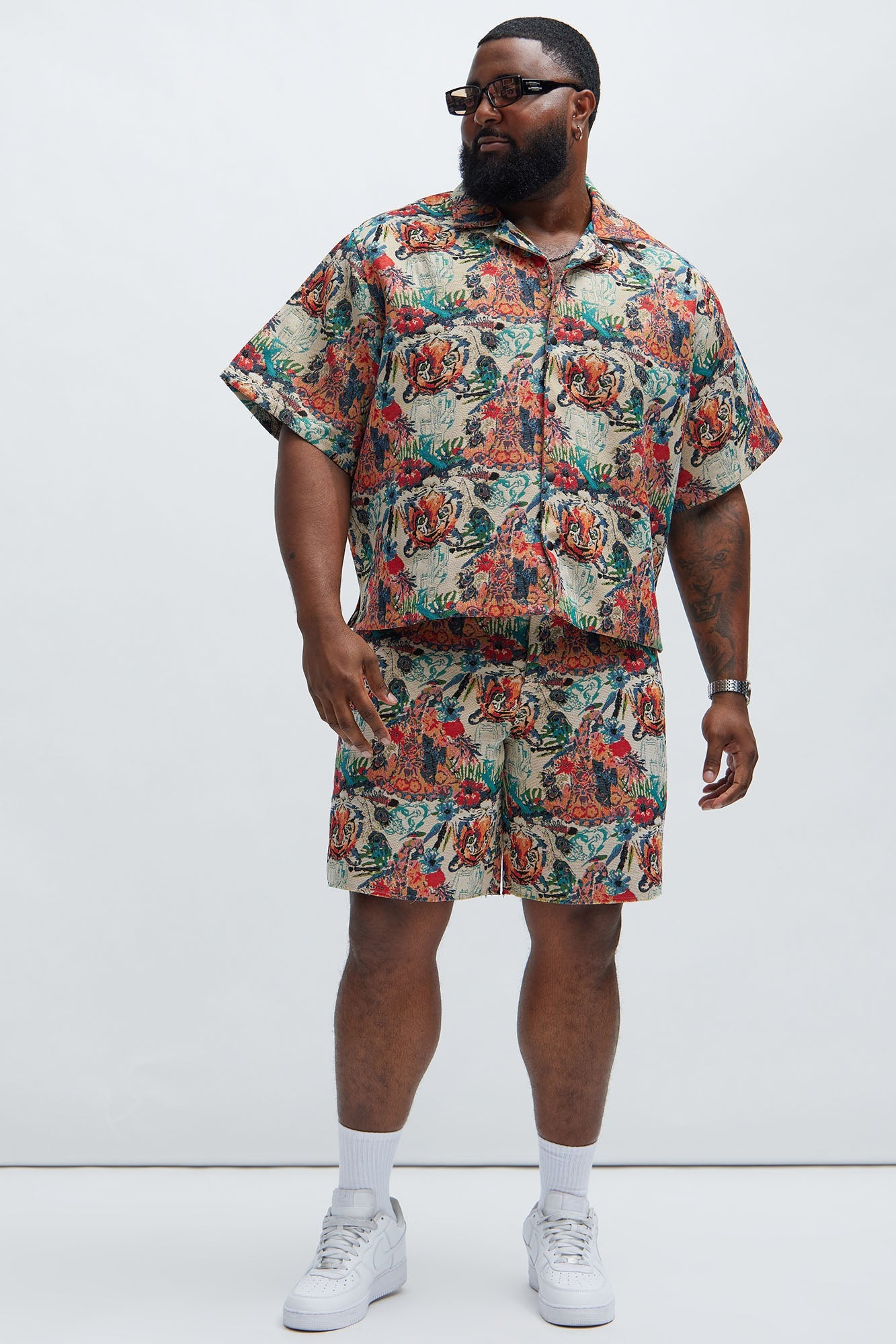 Ansel Tapestry Shirt - Multi Color