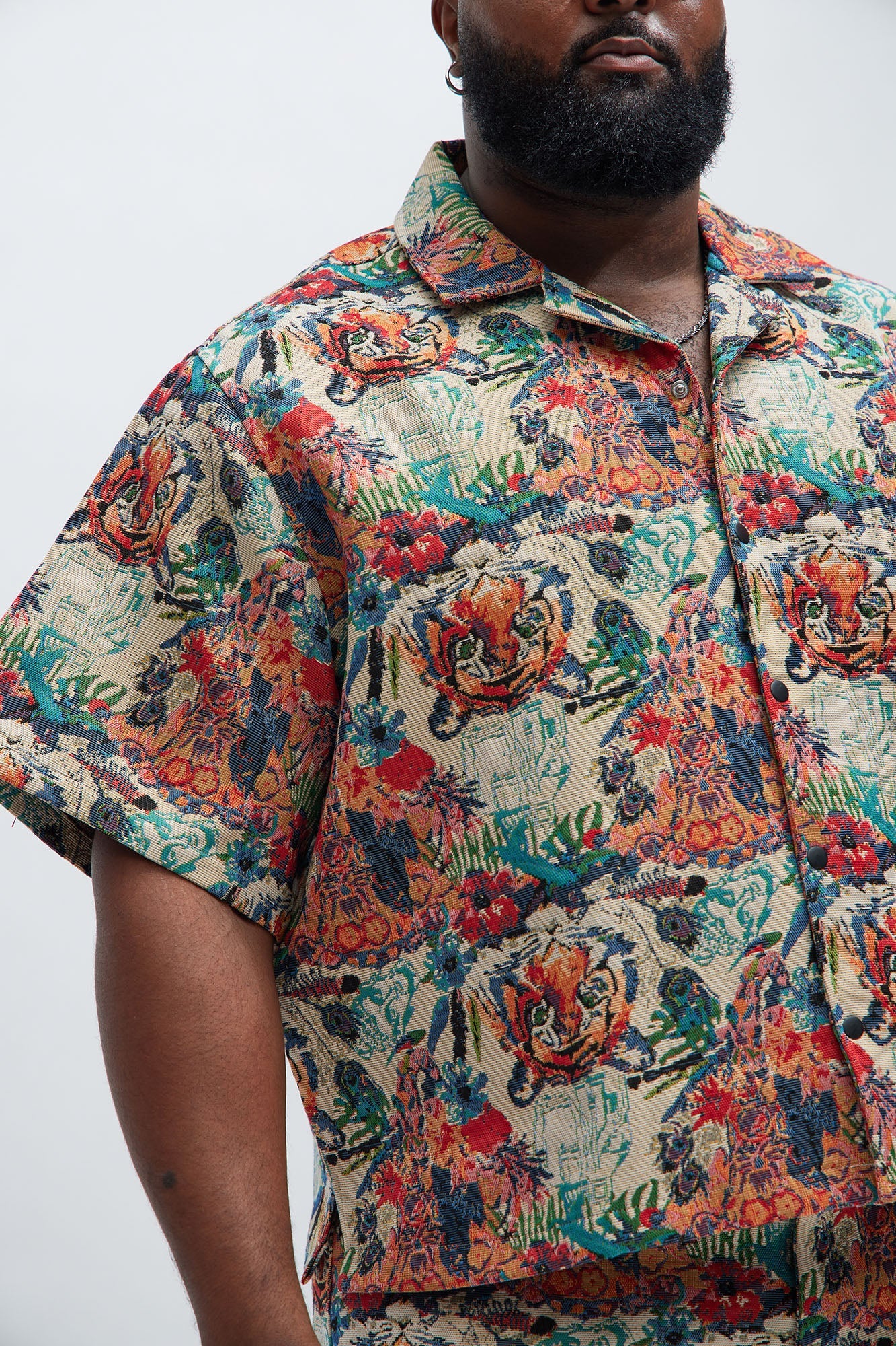 Ansel Tapestry Shirt - Multi Color