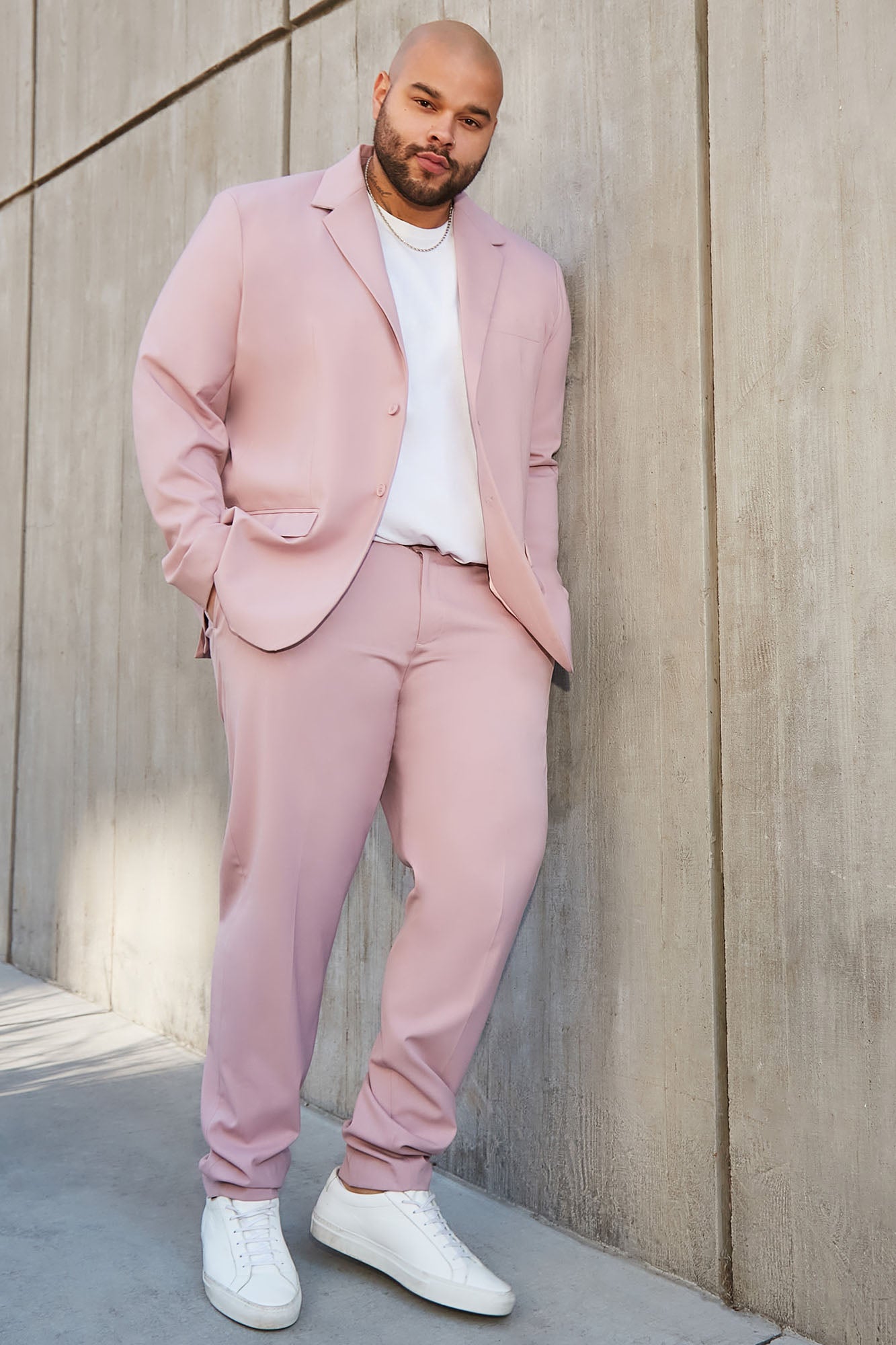 The Modern Stretch Slim Trouser - Mauve