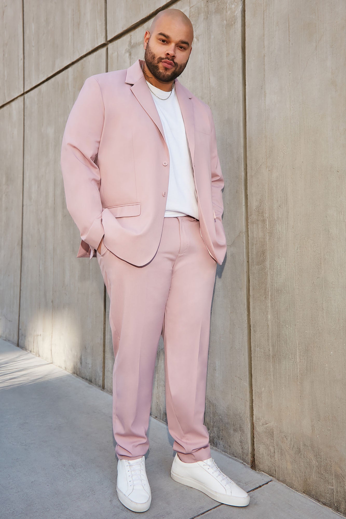 The Modern Stretch Slim Trouser - Mauve