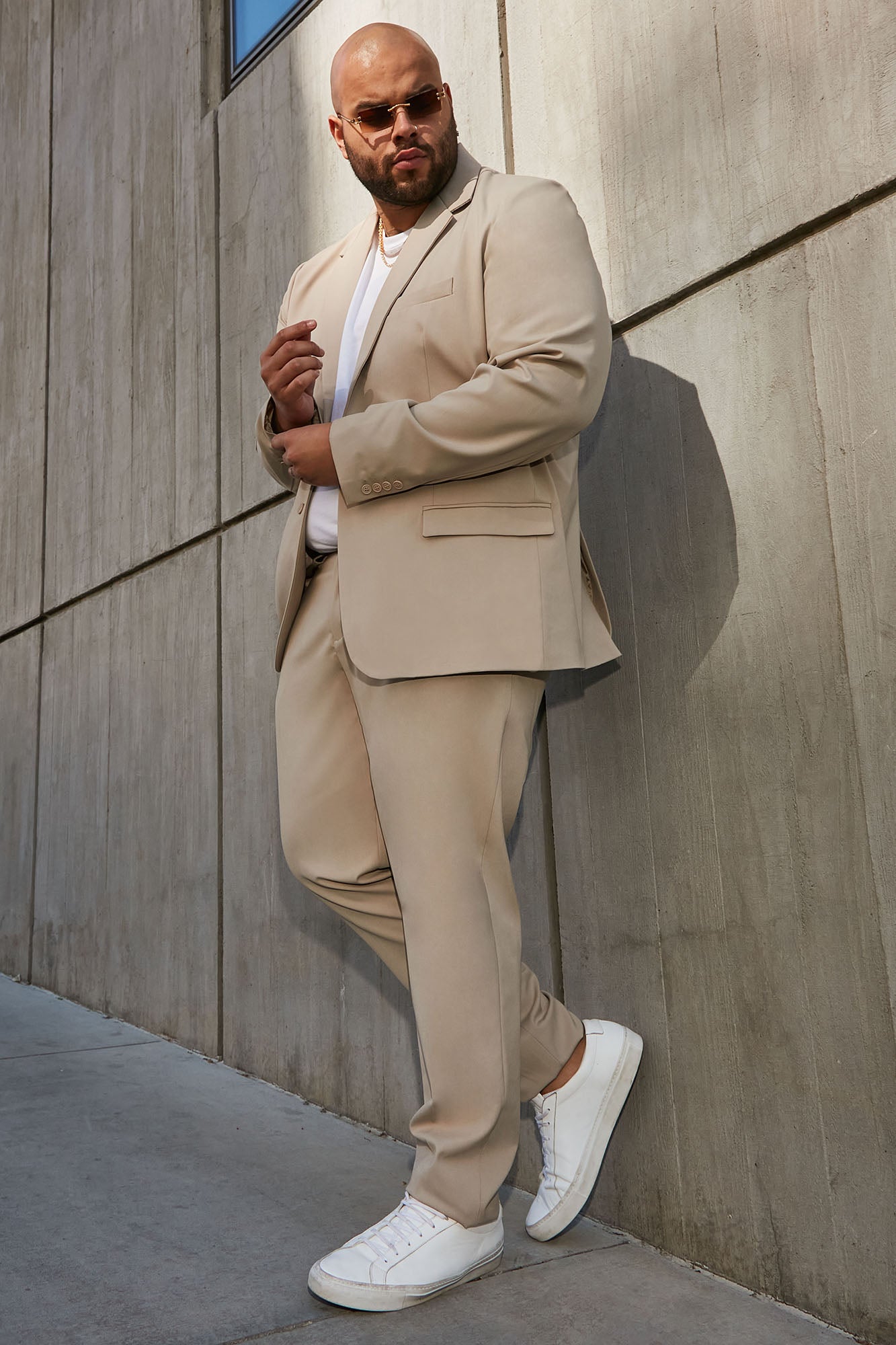 The Modern Stretch Slim Trouser - Tan