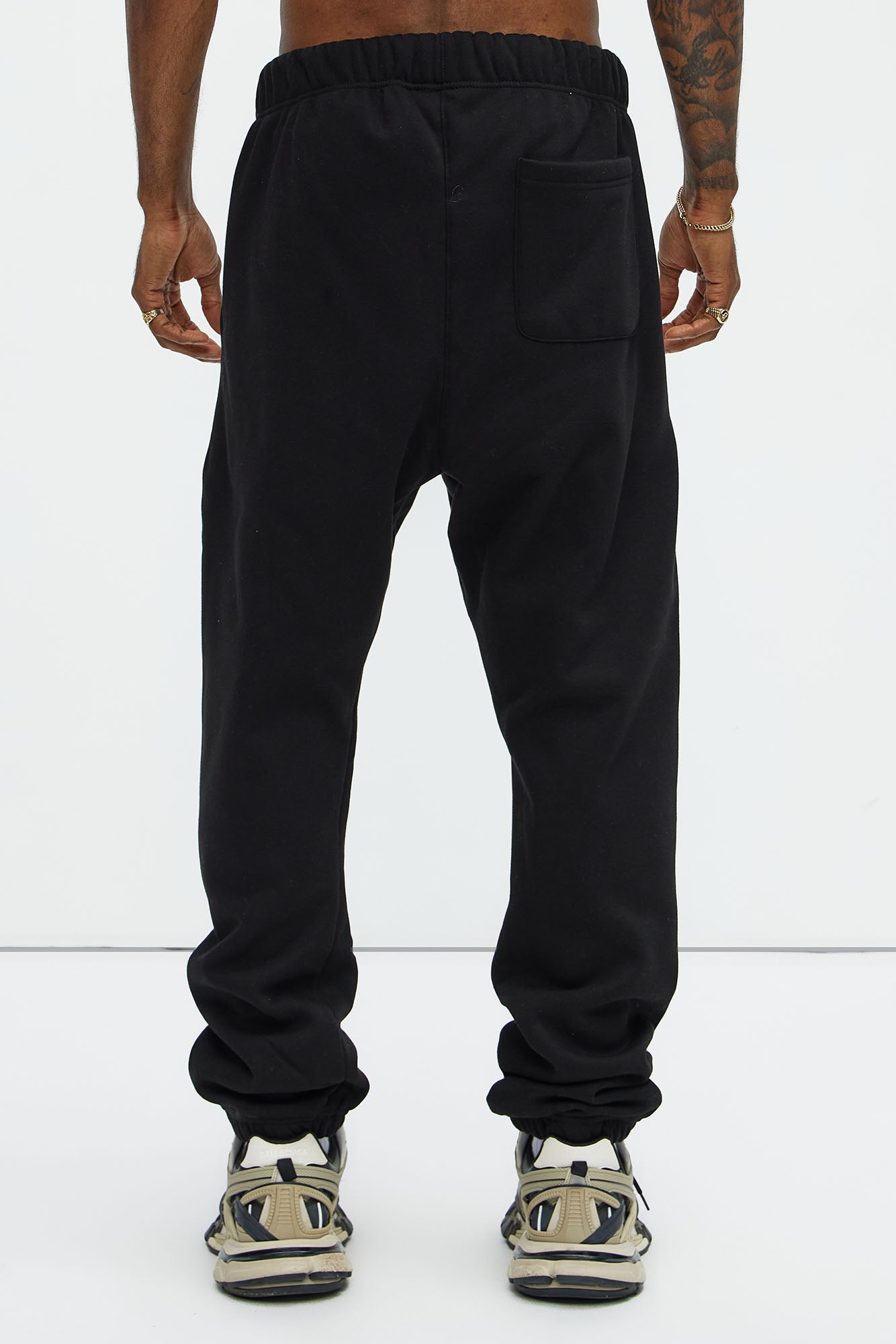 Tyson Heavyweight Sweat Jogger - Black