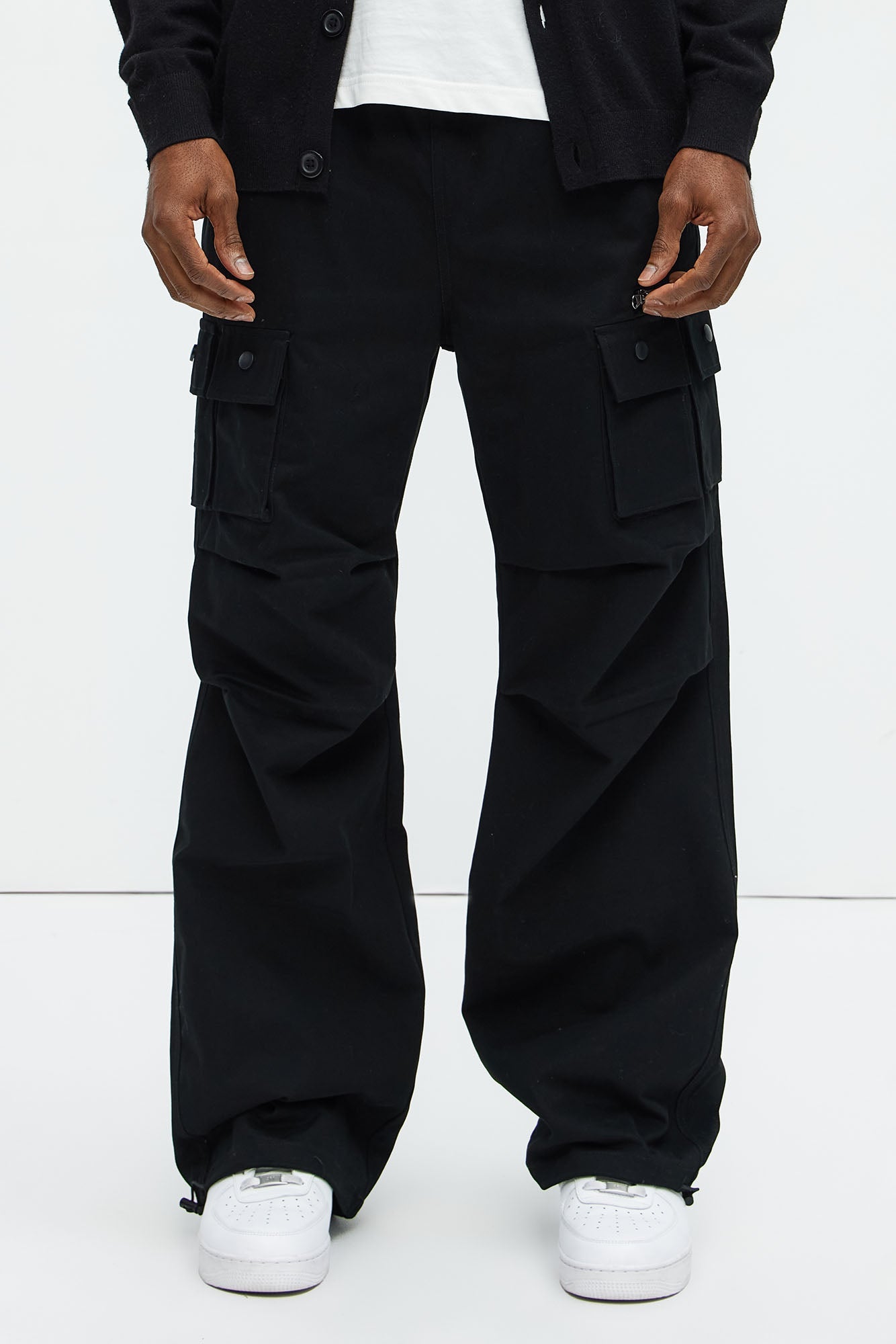 Practicable Baggy Utility Pants - Black