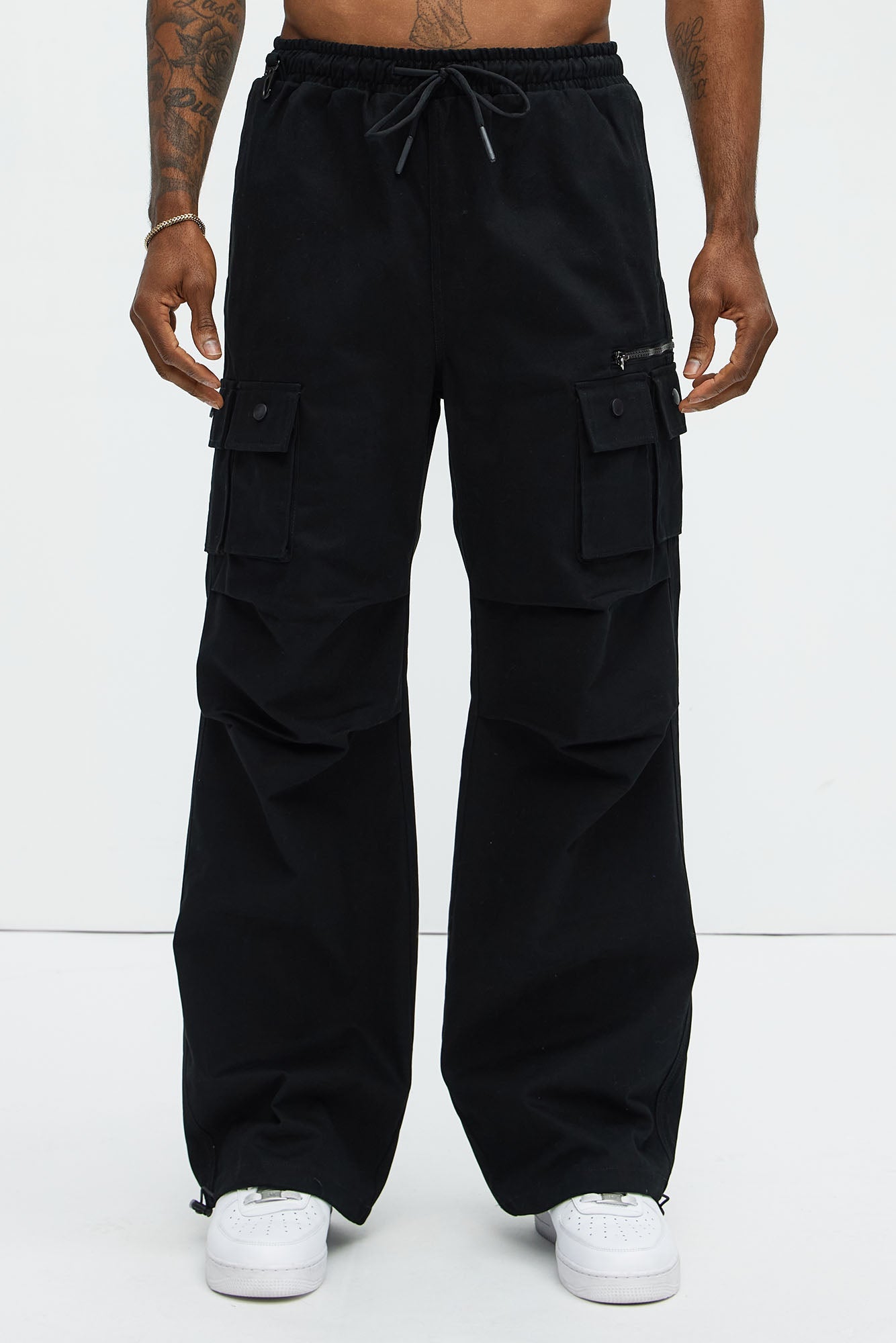 Practicable Baggy Utility Pants - Black
