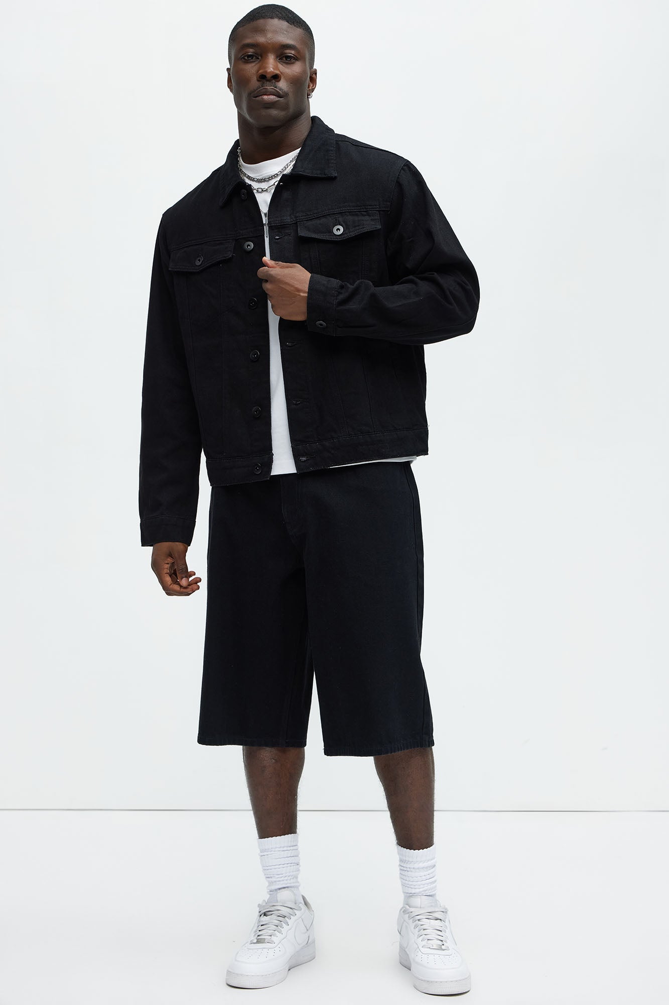 Cobain Denim Jacket - Black