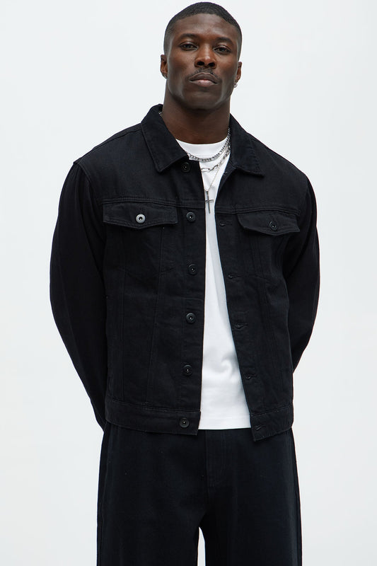 Cobain Denim Jacket - Black