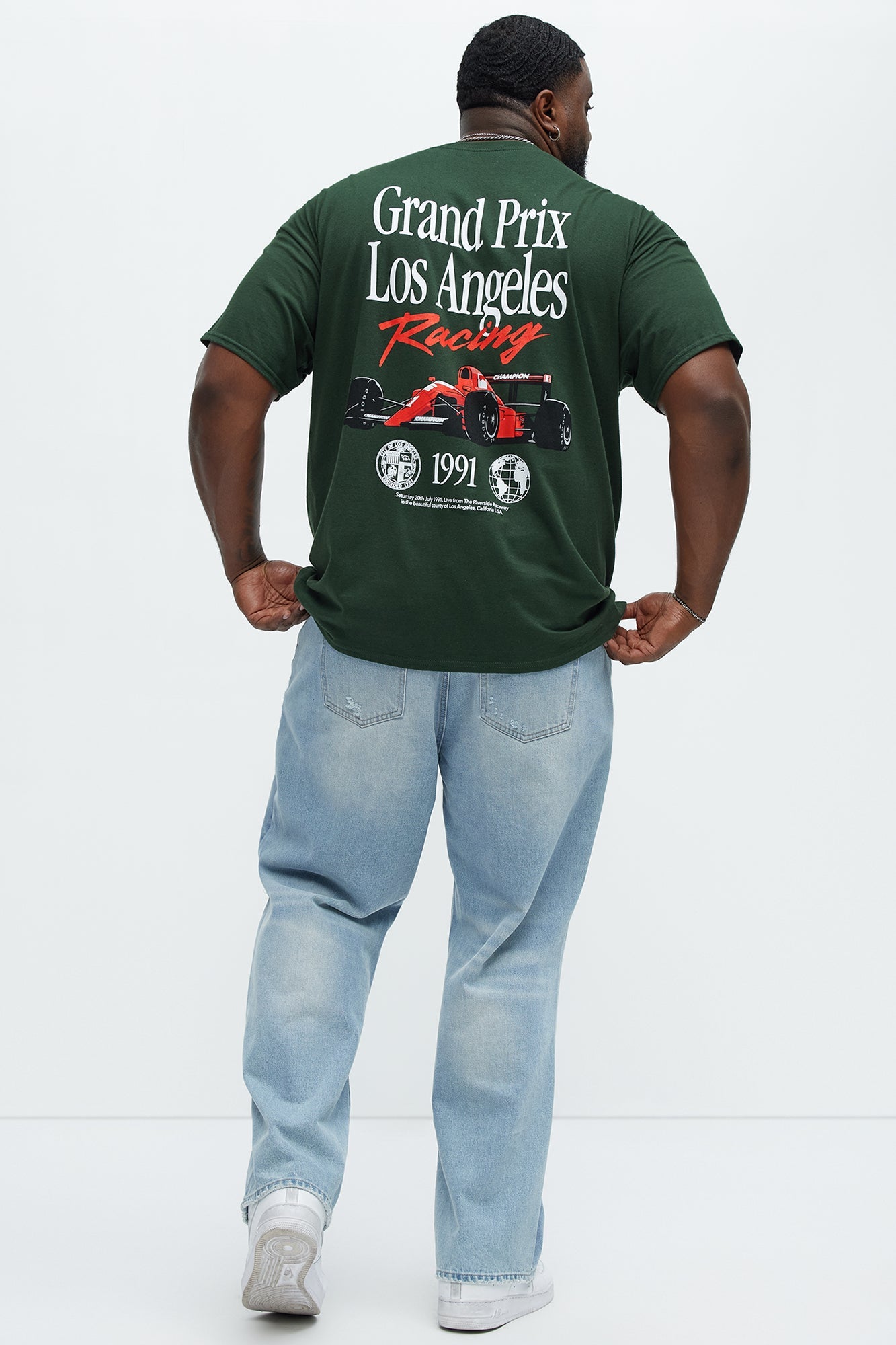 Grand Prix LA Short Sleeve Tee - Green