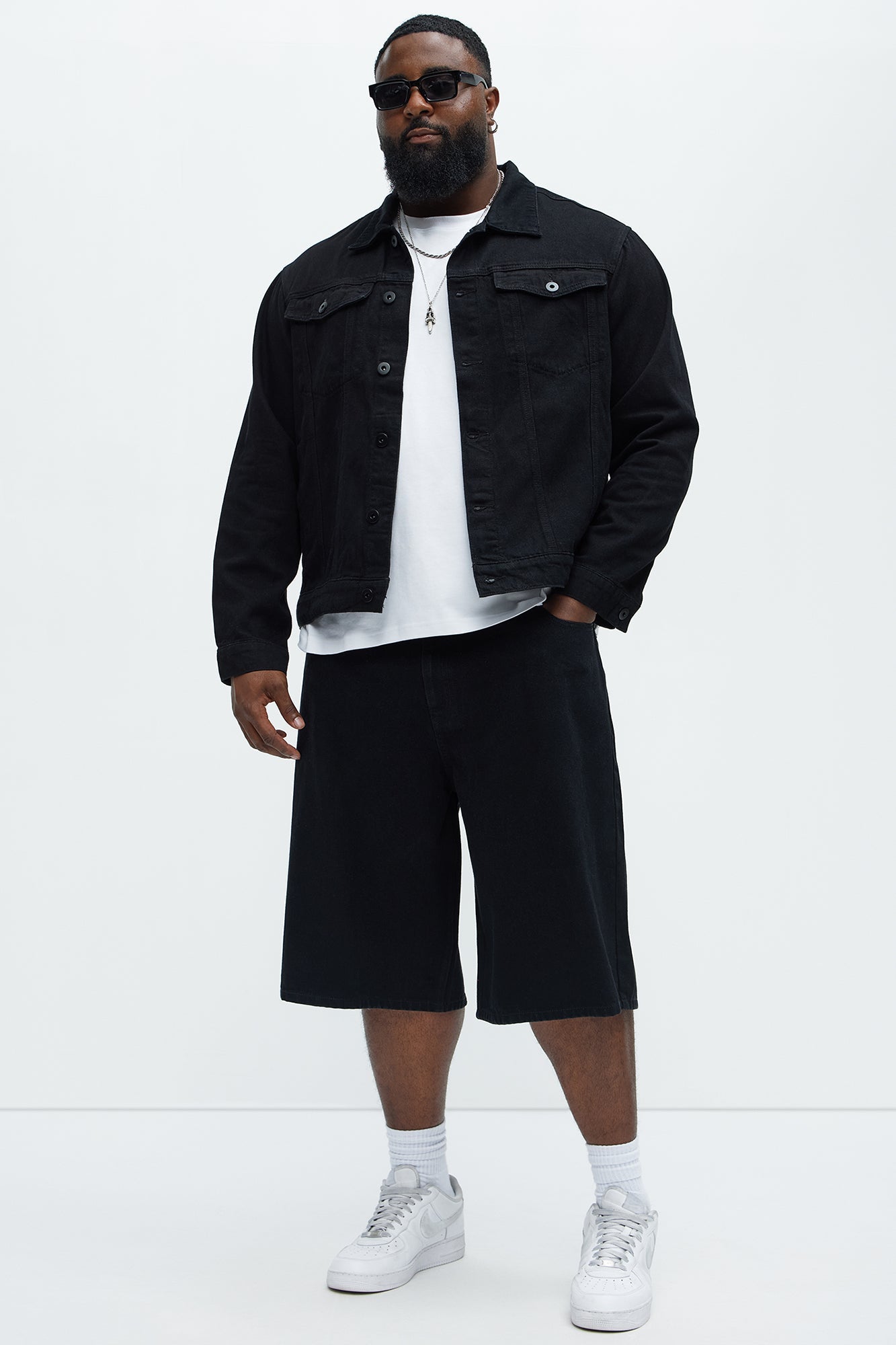 Cobain Denim Jacket - Black