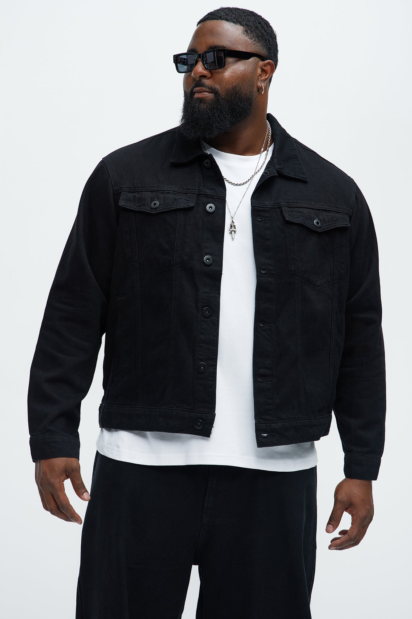 Cobain Denim Jacket - Black