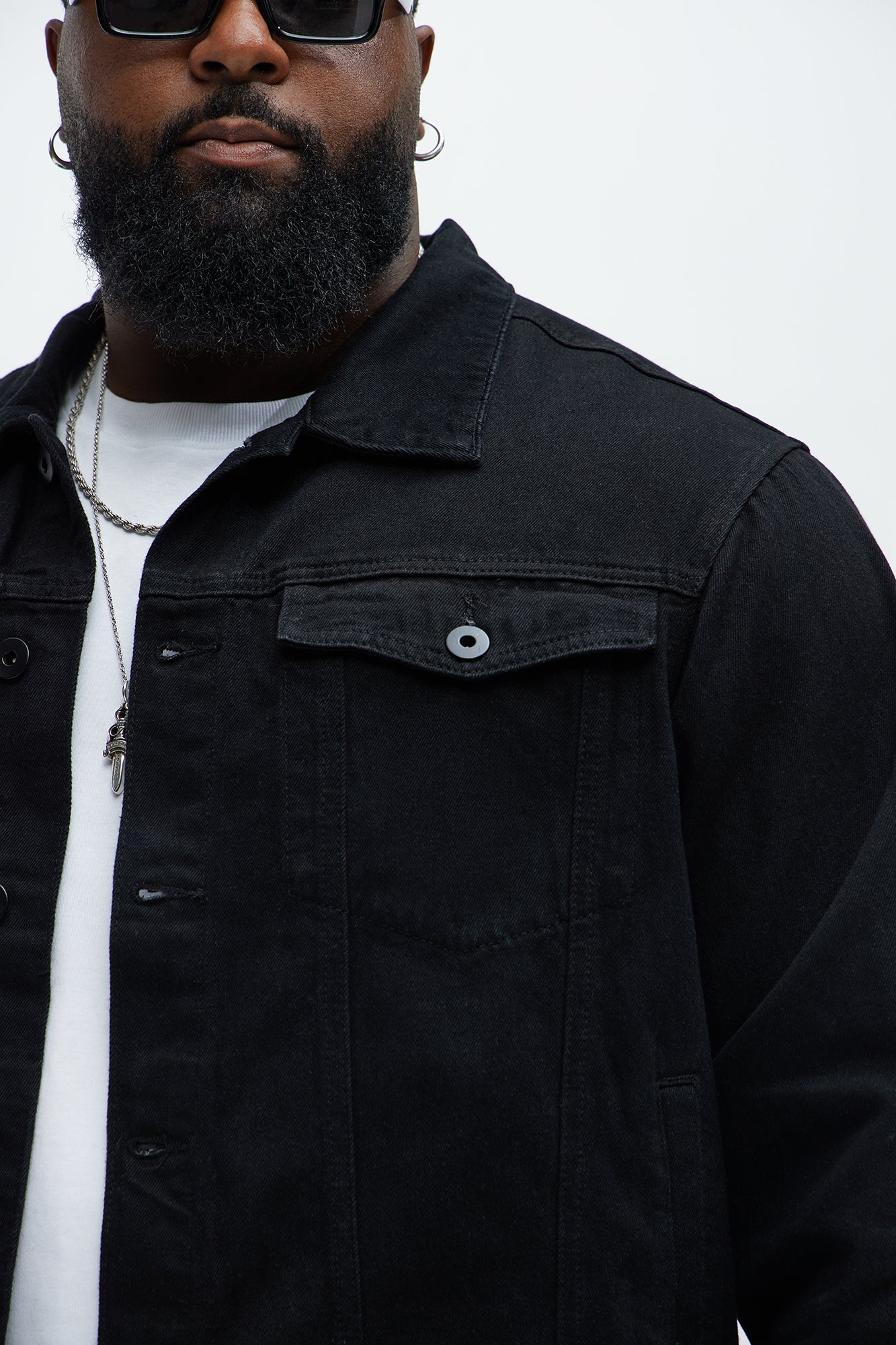 Cobain Denim Jacket - Black